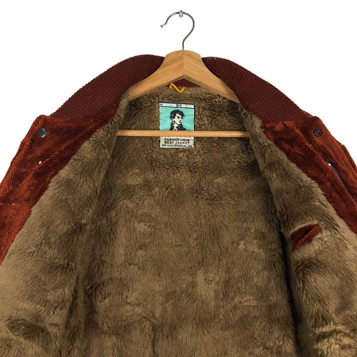 Toyo Enterprises 🔥80’s VTG BOMBER JACKET MINK FUR LINING HON JIN OPTI ZIPPER Size US M / EU 48-50 / 2 - 14 Thumbnail