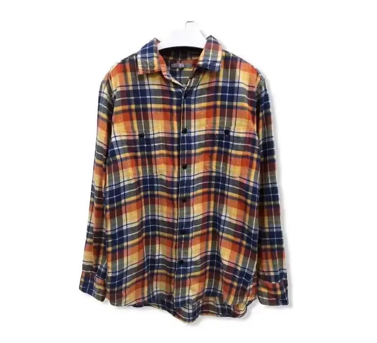 Flannel Japanese Brand Uniqlo Plaid Tartan Flannel Shirt 👕 Size US M / EU 48-50 / 2 - 1 Thumbnail