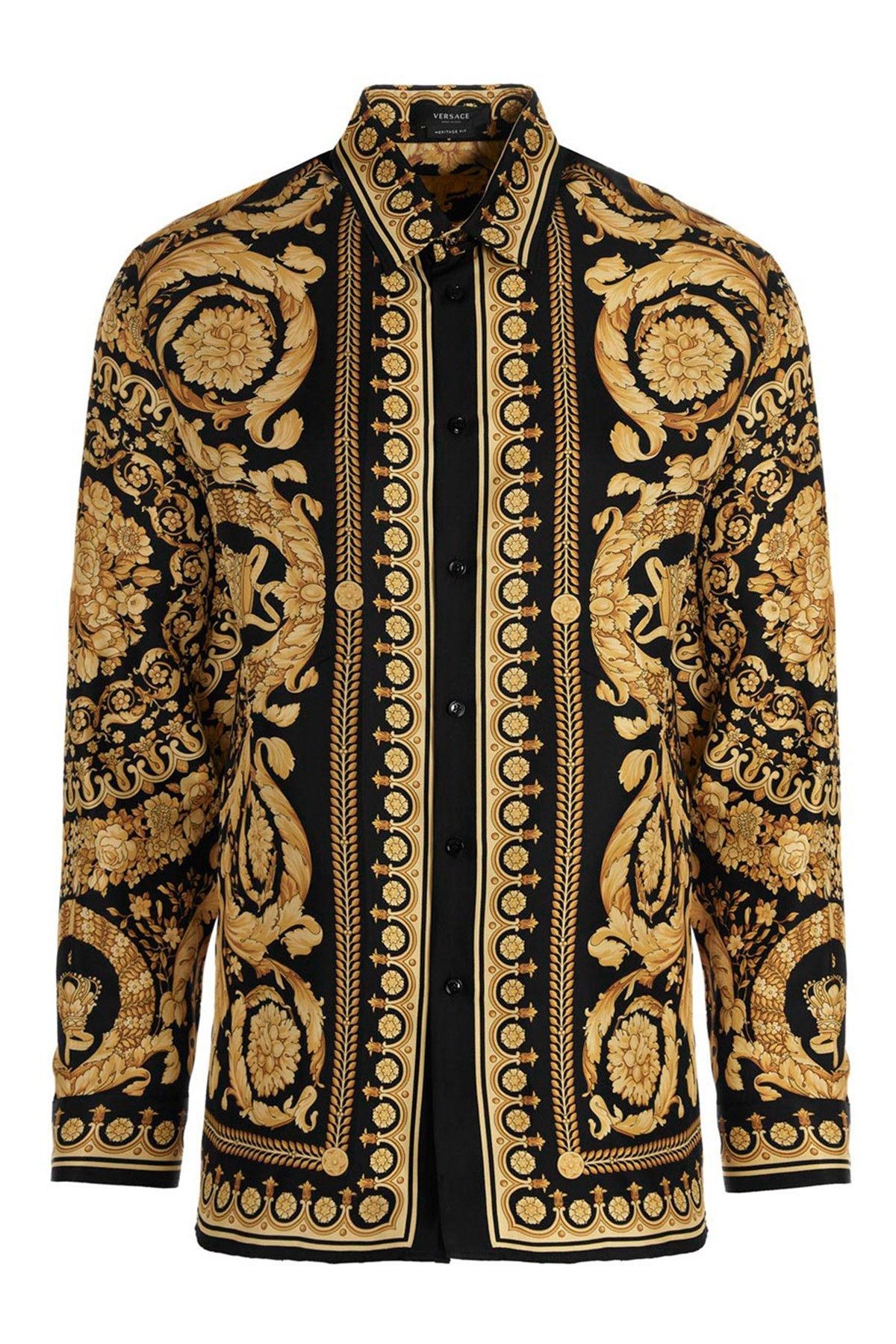image of Versace 'barocco' Shirt, Men's (Size Medium)