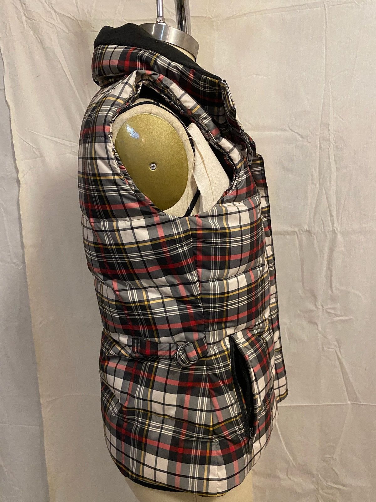 Eddie Bauer Eddie Bauer EB700 Down Vest Red/Black Plaid 700 Fill Size S / US 4 / IT 40 - 3 Thumbnail