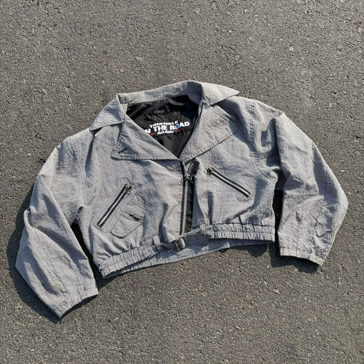 If Six Was Nine Triangle Jacket , Ladies Jacket , Unique Design , Size L Size L / US 10 / IT 46 - 2 Thumbnail
