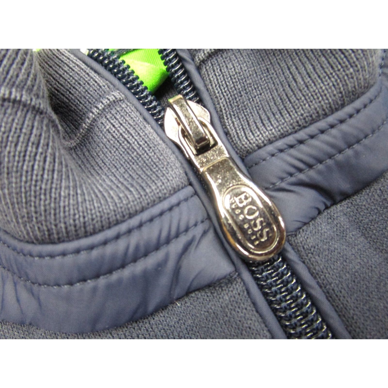 Hugo Boss VINTAGE BOSS Sweatshirt Mens 2XL XL Blue 1/4 Zip Mock Neck Pullover Shirt Size US XXL / EU 58 / 5 - 6 Thumbnail