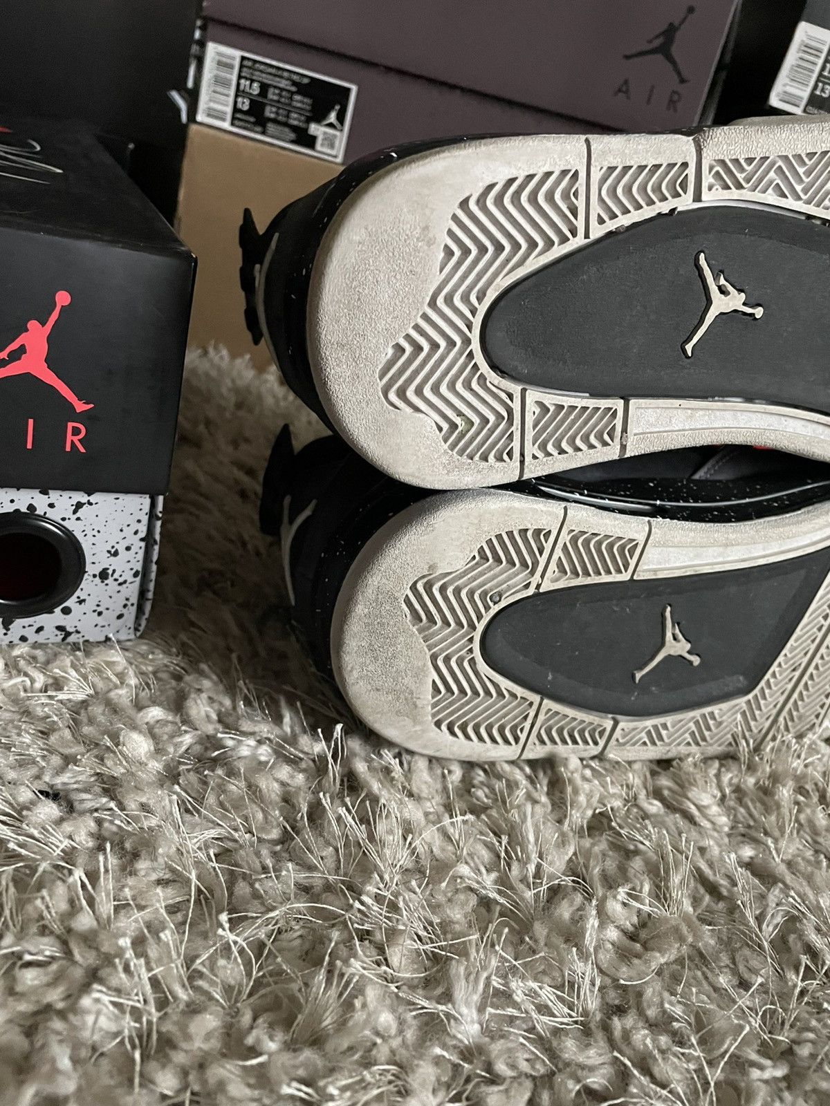 Nike Jordan 4 Fear 2013 Release Size US 8.5 / EU 41-42 - 9 Thumbnail