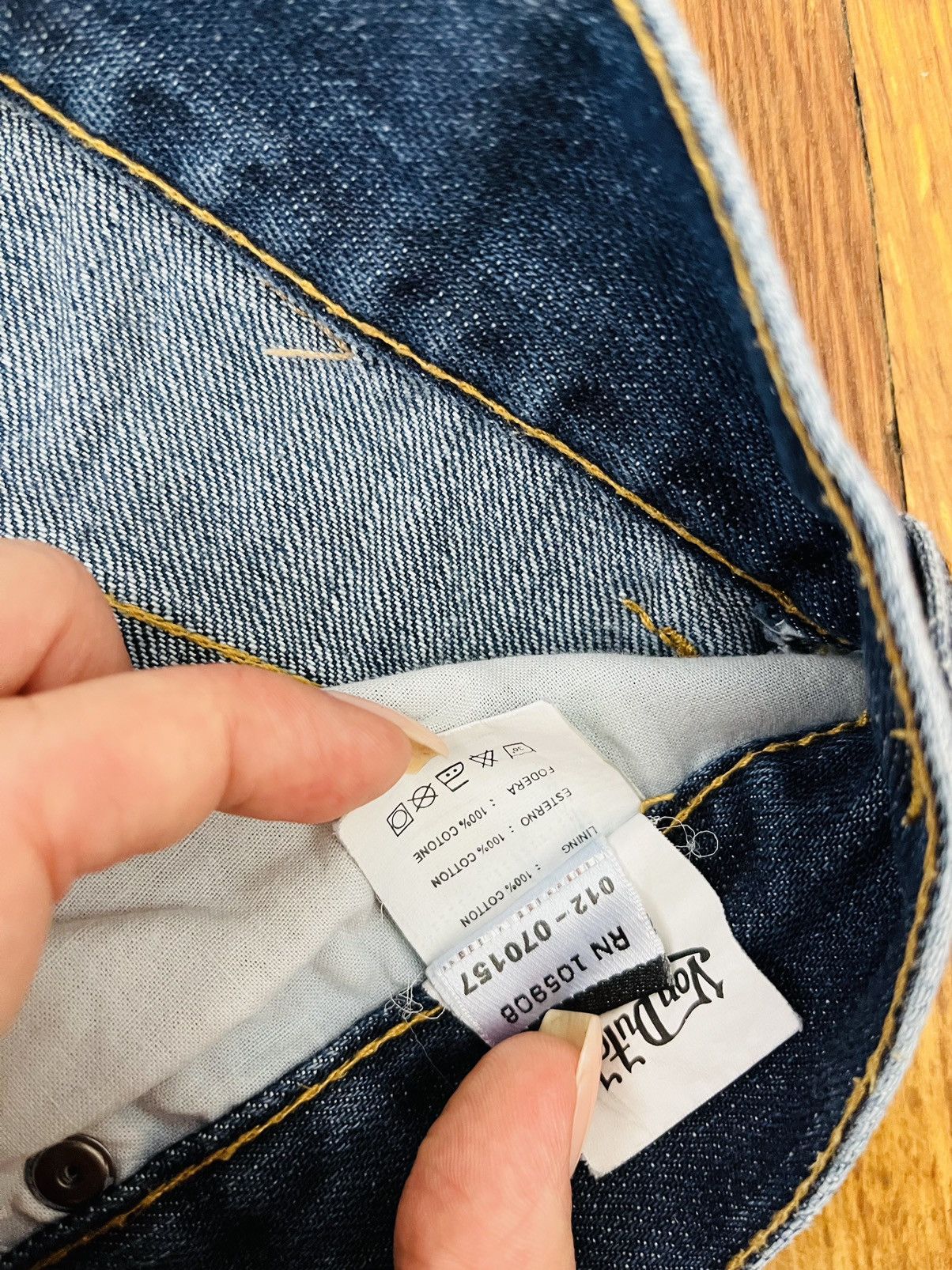 Von Dutch Vintage Von Dutch Jeans big back logo 90s Size US 32 / EU 48 - 9 Thumbnail