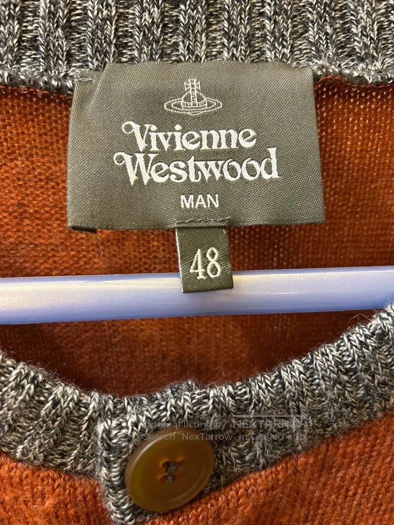 Vivienne Westwood Vivienne Westwood Men Colorblock Wool Cardigan. Size US M / EU 48-50 / 2 - 2 Thumbnail