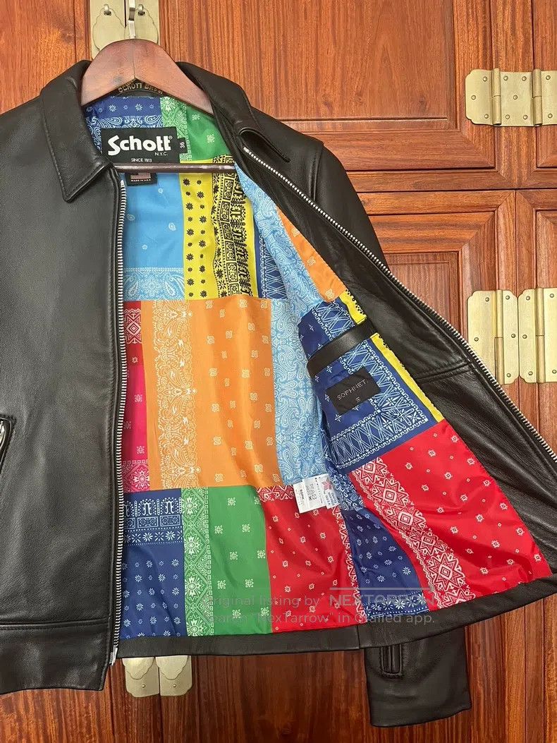 Schott Schott BL leather coat Size US XS / EU 42 / 0 - 2 Thumbnail