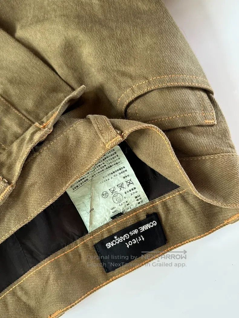Comme des Garcons Comme Des Garcons size S Asymmetric deconstructed skirt Size 23" - 9 Thumbnail