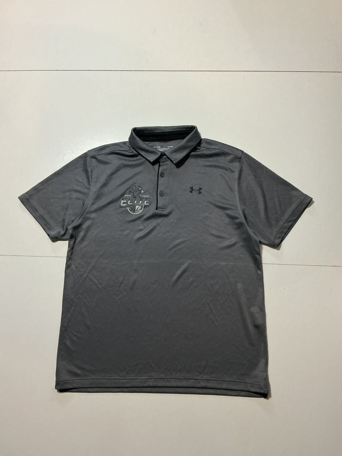 Under Armour Under Armour West Coast Elite UAA Basketball AAU Polo Shirt Size US XL / EU 56 / 4 - 2 Thumbnail