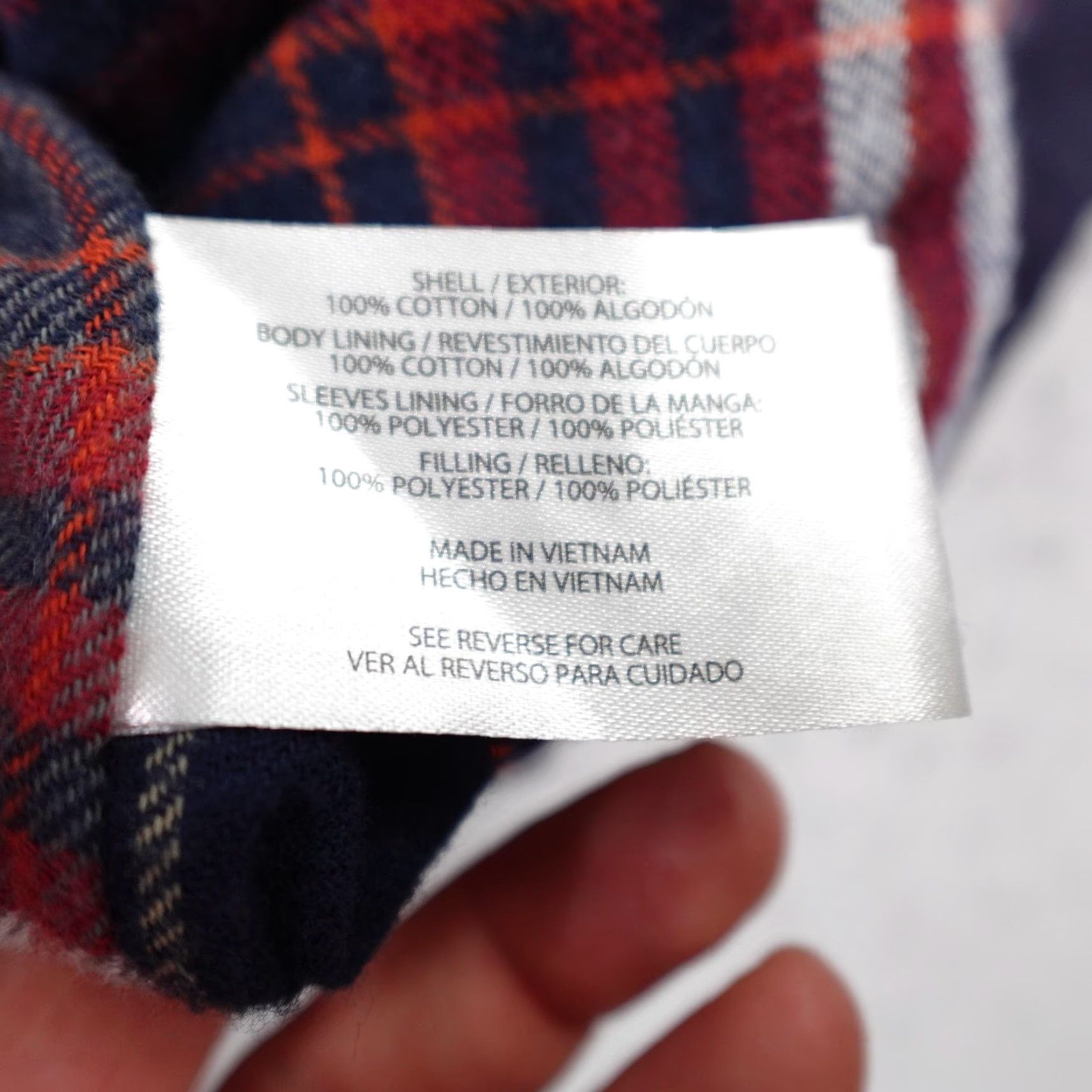 Vintage Woolrich Jacket Mens XL Blue Flannel Lined Quilted Shirt Shacket Green Label Size US XL / EU 56 / 4 - 5 Thumbnail