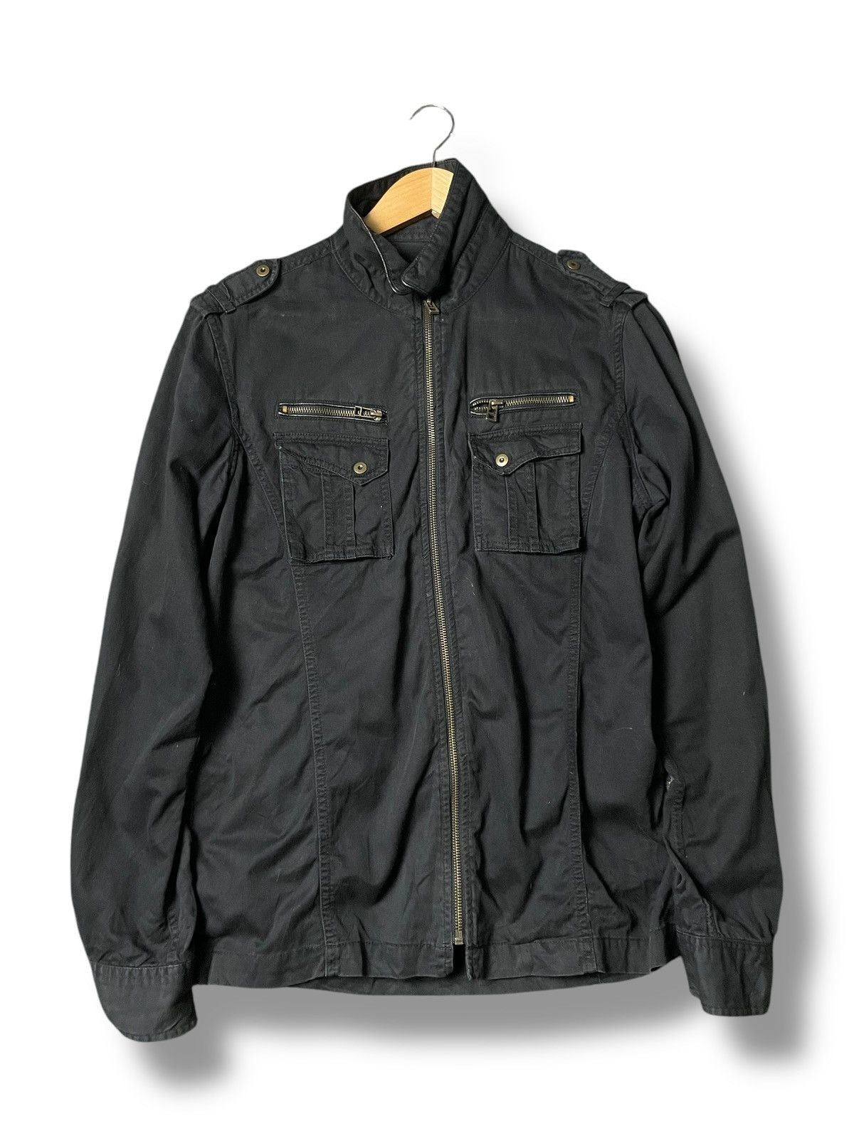 Japanese Brand × Vintage LOUIS CHAVLON Light Zipper Jacket (94) Size US L / EU 52-54 / 3 - 1 Thumbnail