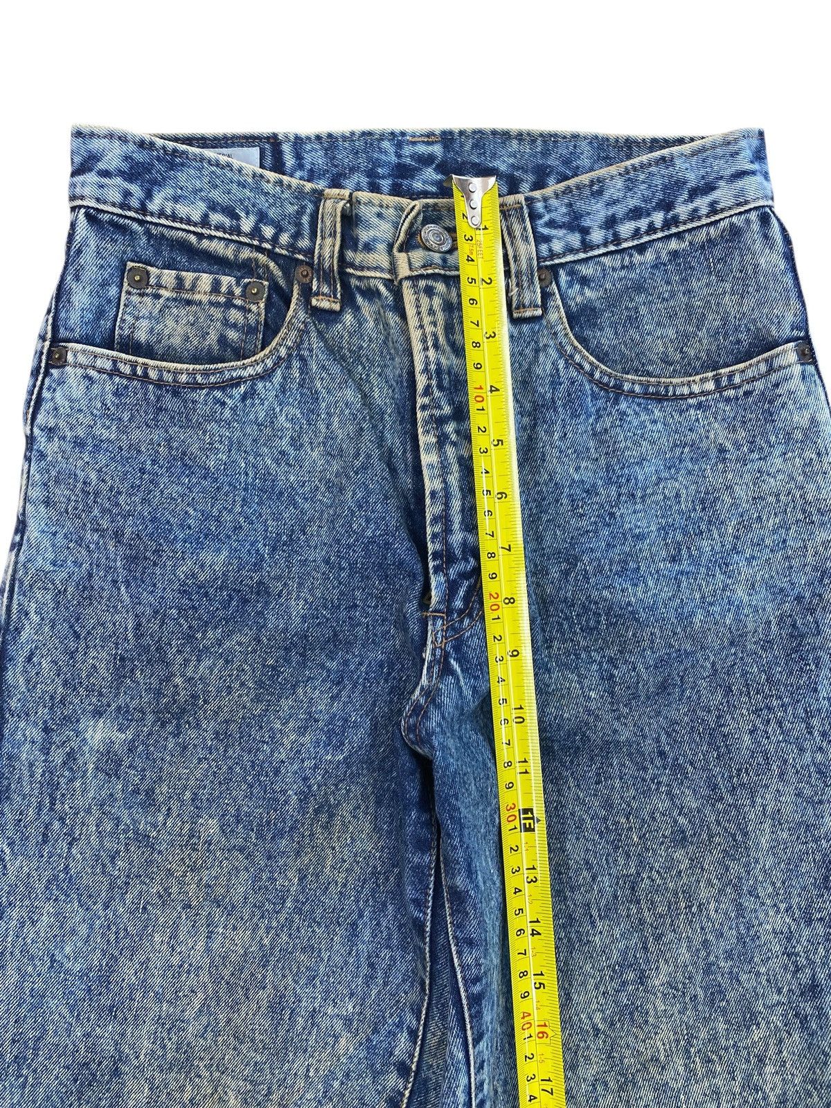 Japanese Brand Japanese Brand Acide Blue Wash Style Straight Cut Jeans Size US 26 / EU 42 - 6 Thumbnail