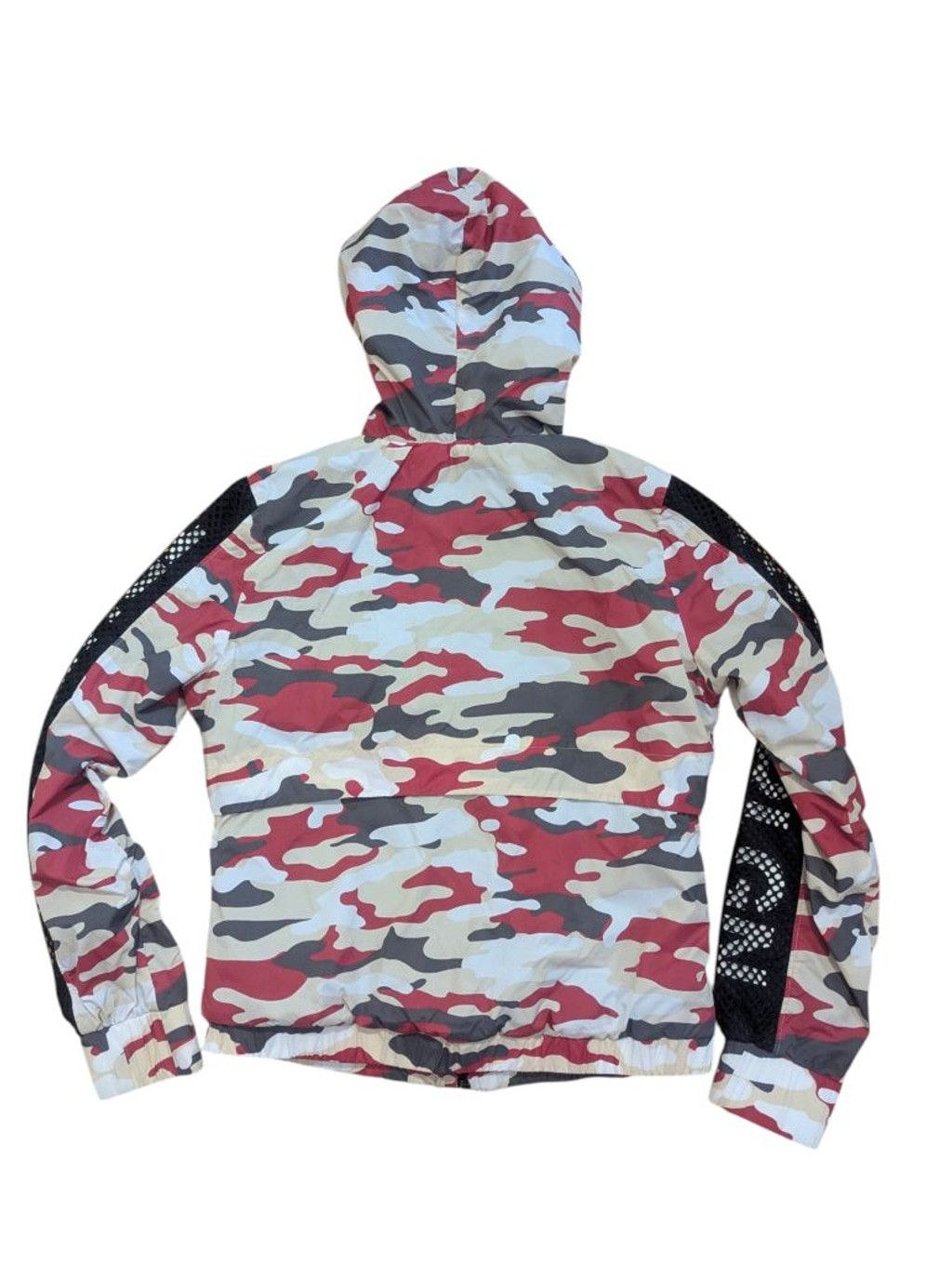 True Religion True Religion Camo + Mesh Red Windbreaker Jacket Small Size S / US 4 / IT 40 - 2 Thumbnail