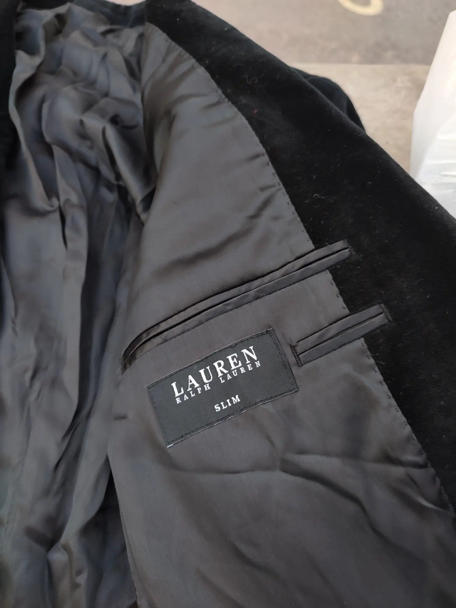 Lauren Ralph Lauren Vintage Lauren Ralph Lauren Velour Slim Blazer Size 50R - 11 Thumbnail