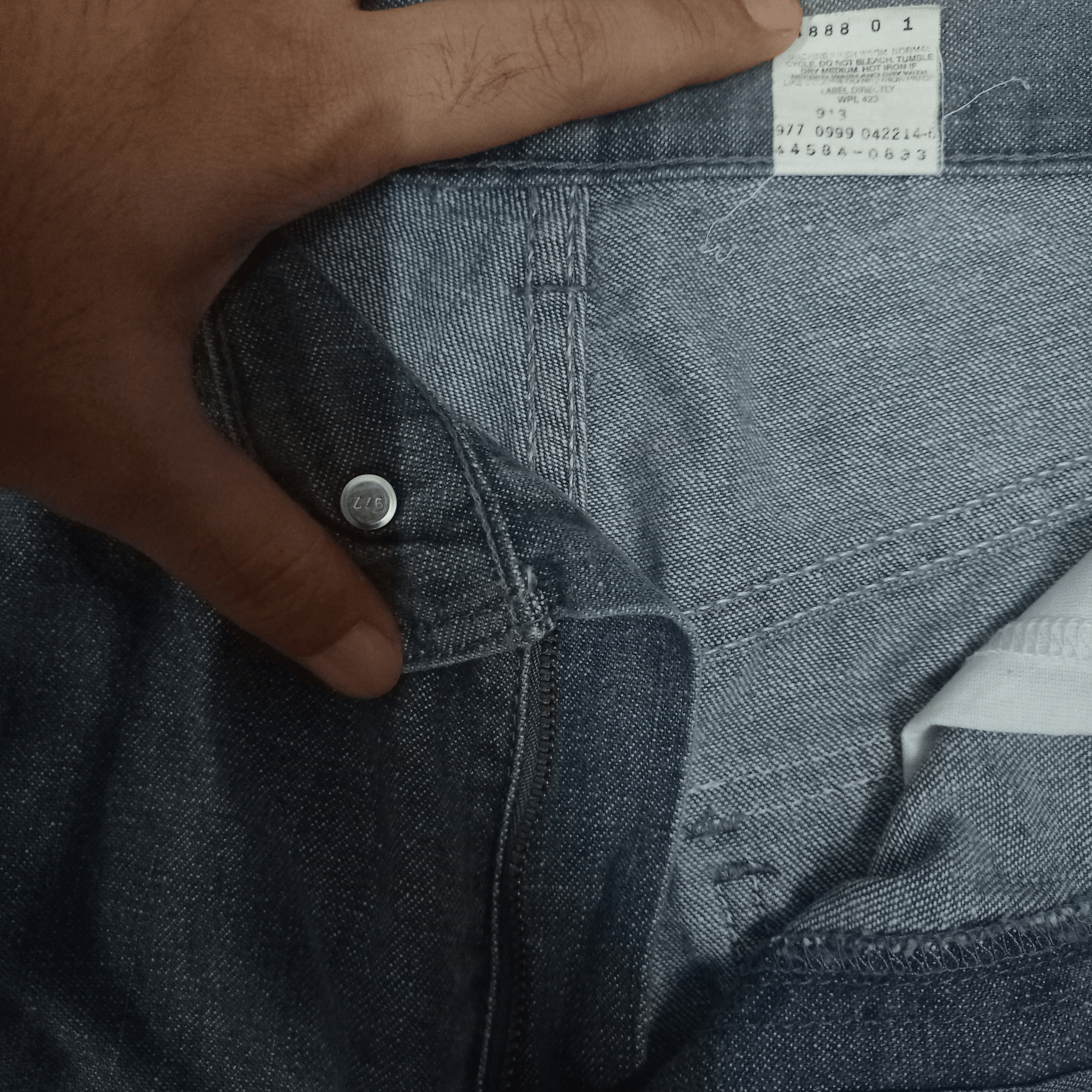 Levi's × Levi's Vintage Clothing Vintage 90s Levis Silvertab Faded Baggy Jeans 31x28 Size US 31 - 10 Thumbnail
