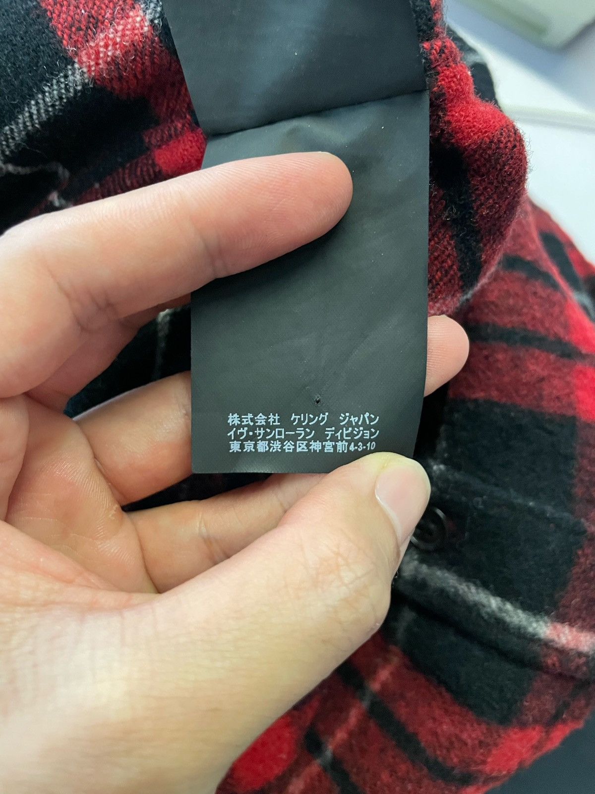 Saint Laurent Paris Saint Laurent Pairs SLP SS18 Flannel Plaid Shirt Size US M / EU 48-50 / 2 - 12 Thumbnail