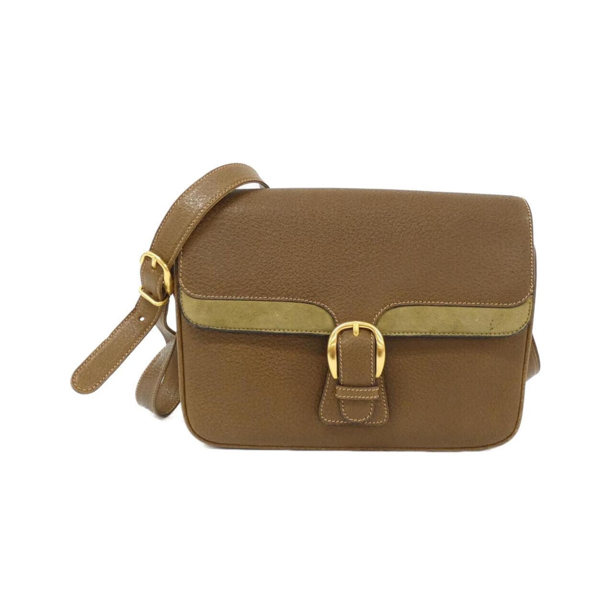 Gucci 001 113 1446 Shoulder Bag in Brown, Women's