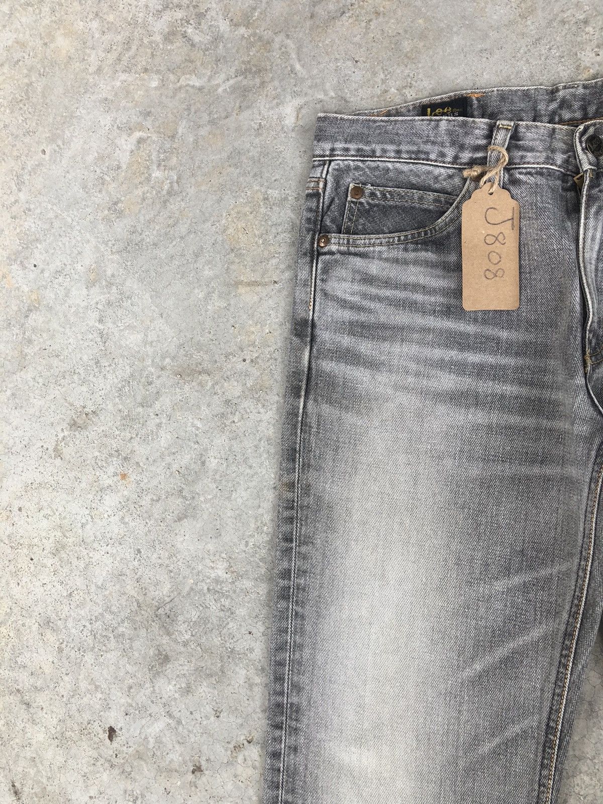 If Six Was Nine Japanese Lee Flared Jeans Distressed Jeans Size US 31 - 4 Thumbnail