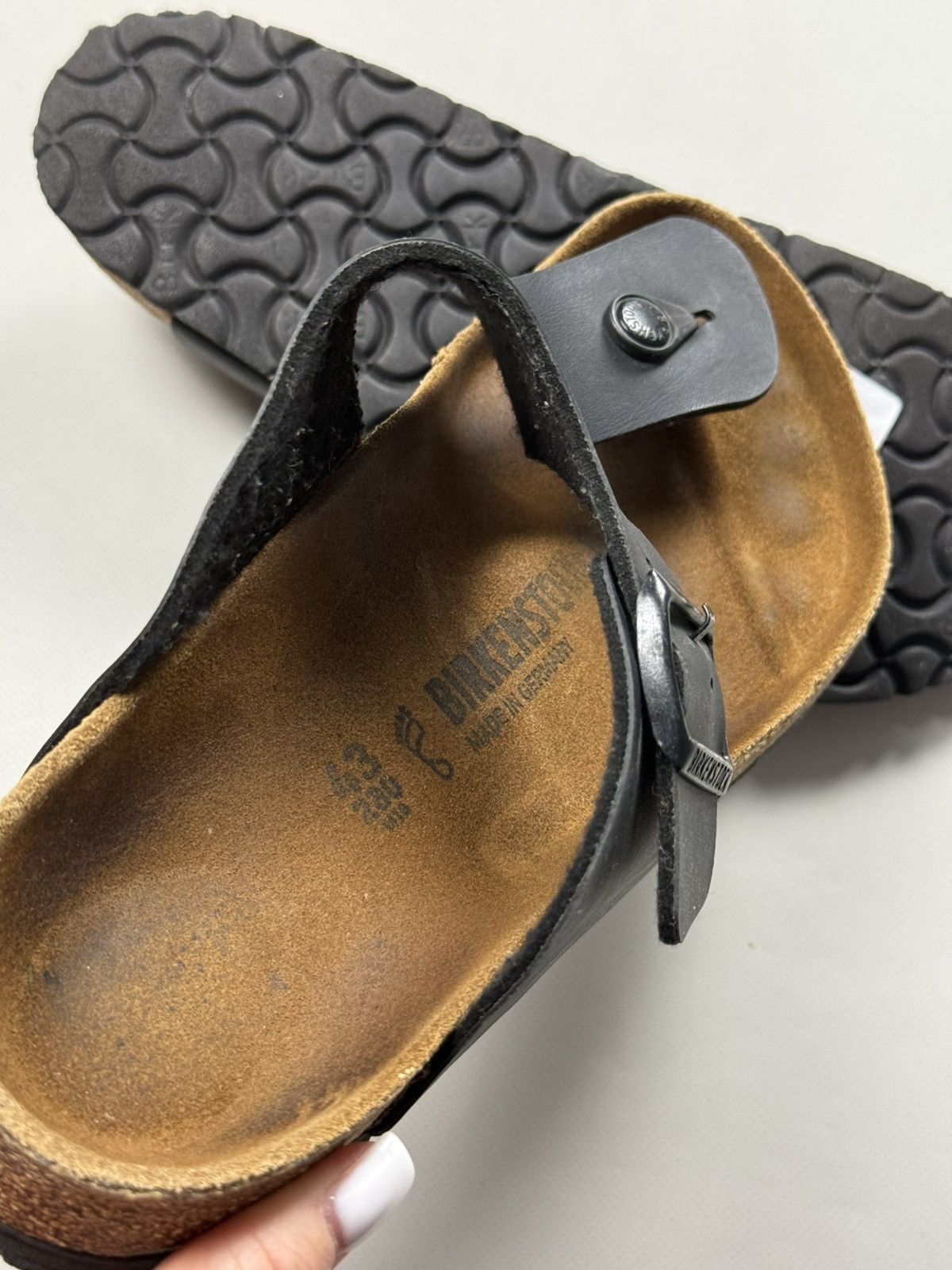 Birkenstock Birkenstock Ramses Birko-flor Men’s Slides Sandals Size 43 Size US 9.5 / EU 42-43 - 17 Thumbnail