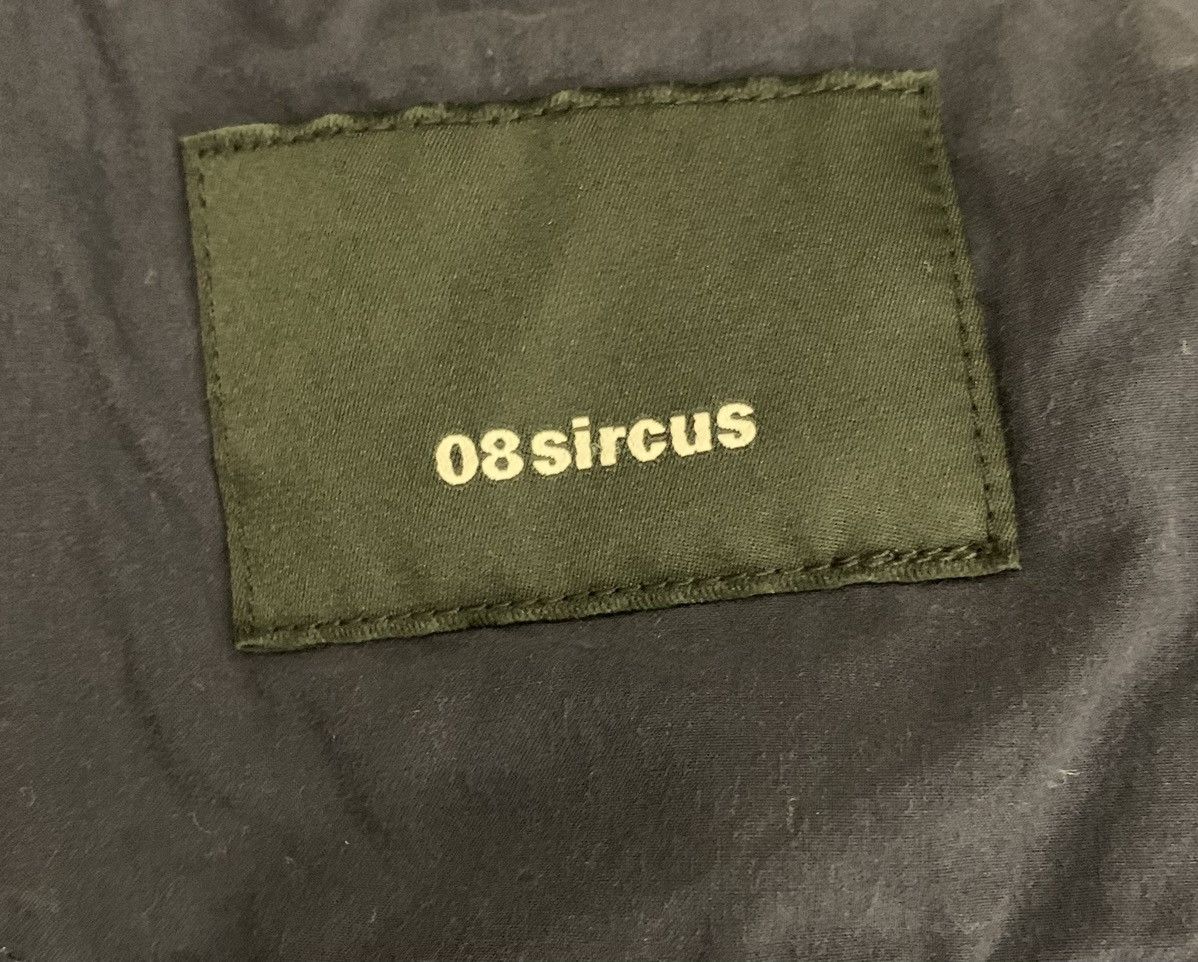08sircus Navy Wrinkled Trench Coat Size US M / EU 48-50 / 2 - 3 Thumbnail