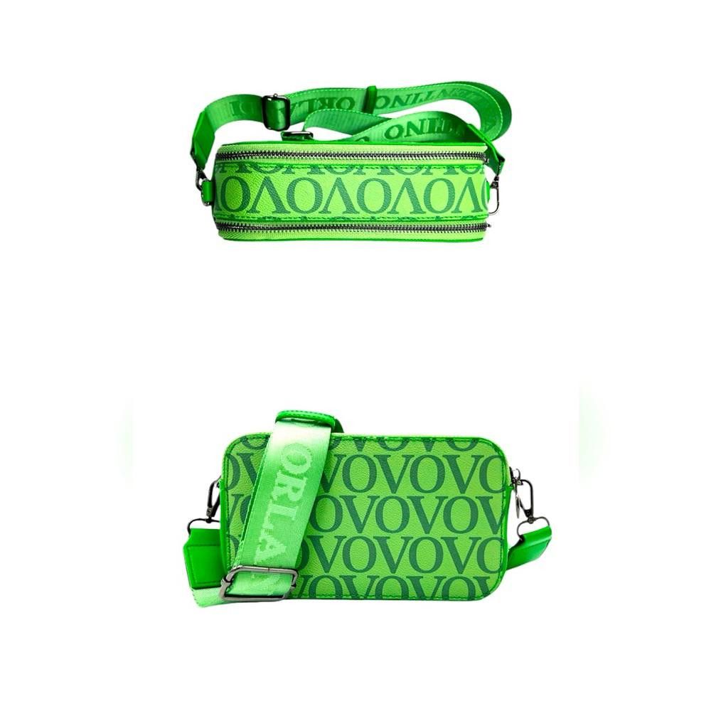 Designer Valentino Orlandi Green Camera crossbody bag NWT Size ONE SIZE - 1 Preview