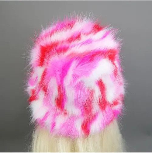 Other Soft Faux Fox Fur Beanies Hat Size ONE SIZE - 3 Thumbnail