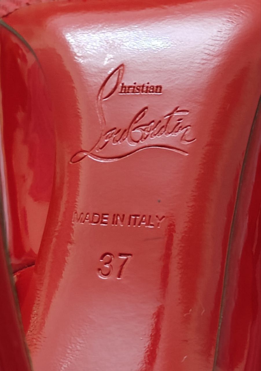 Christian Louboutin Christian Louboutin Red Heels Size US 7 / IT 37 - 10 Thumbnail