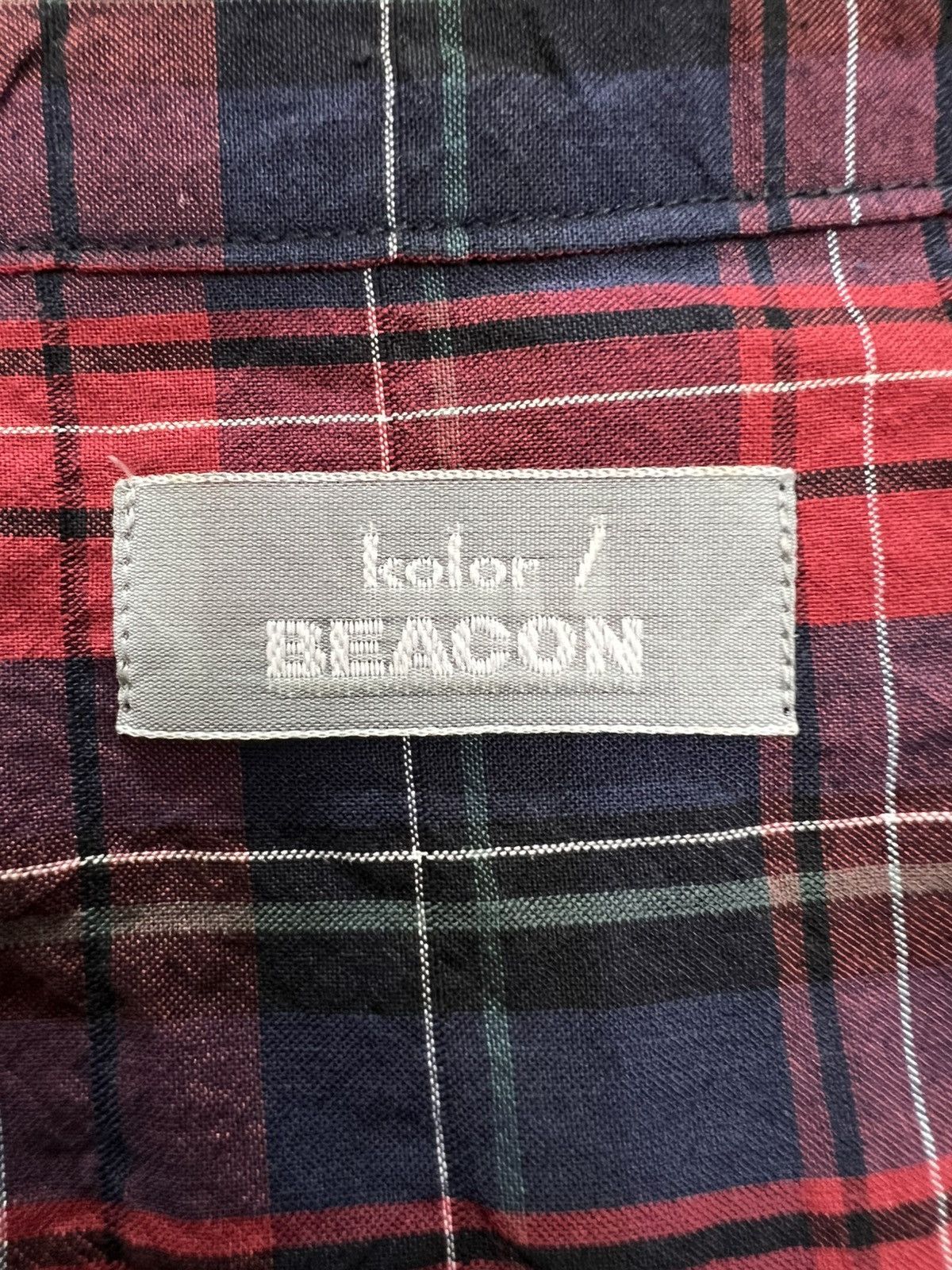 Kolor Kolor Beacon Reconstructed Plaid Shirt Size US S / EU 44-46 / 1 - 9 Thumbnail