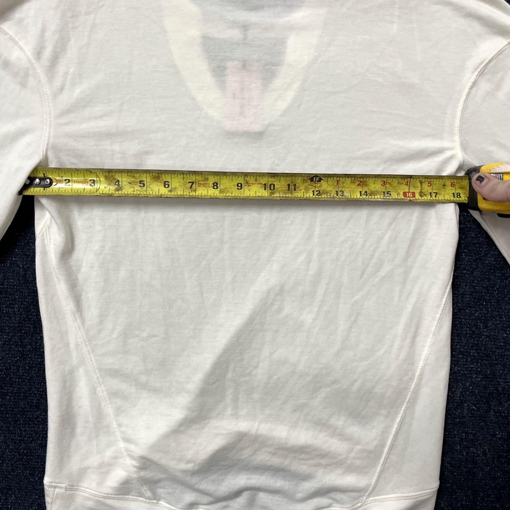 Juicy Couture Juicy Couture Shirt Womens Small White Crew Neck Raglan Long Sleeve Top Size S / US 4 / IT 40 - 6 Thumbnail