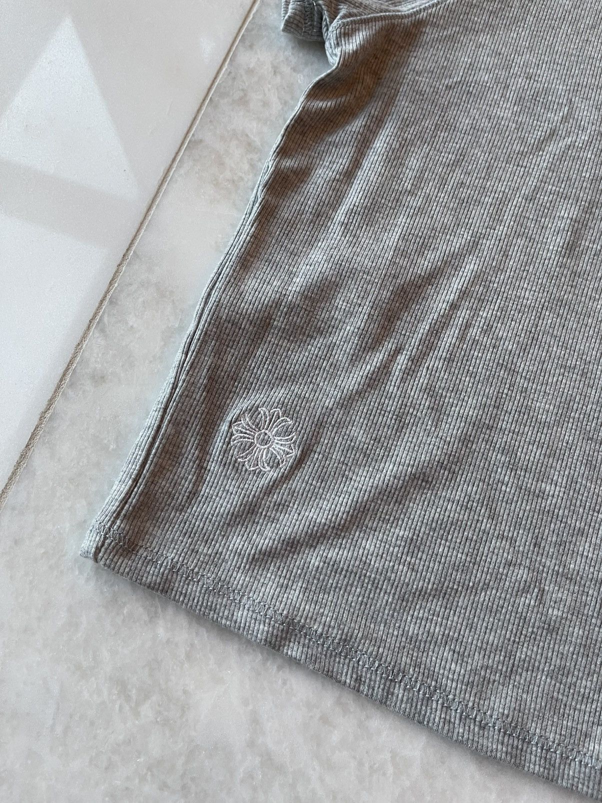 Chrome Hearts Chrome Hearts Grey Mockneck top Size L / US 10 / IT 46 - 3 Thumbnail