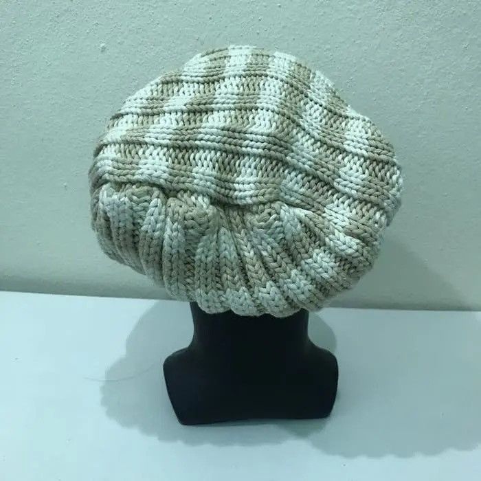 Japanese Brand × Kapital × Vintage Japanese Brand Turban Style Beanie Hat Size ONE SIZE - 4 Thumbnail