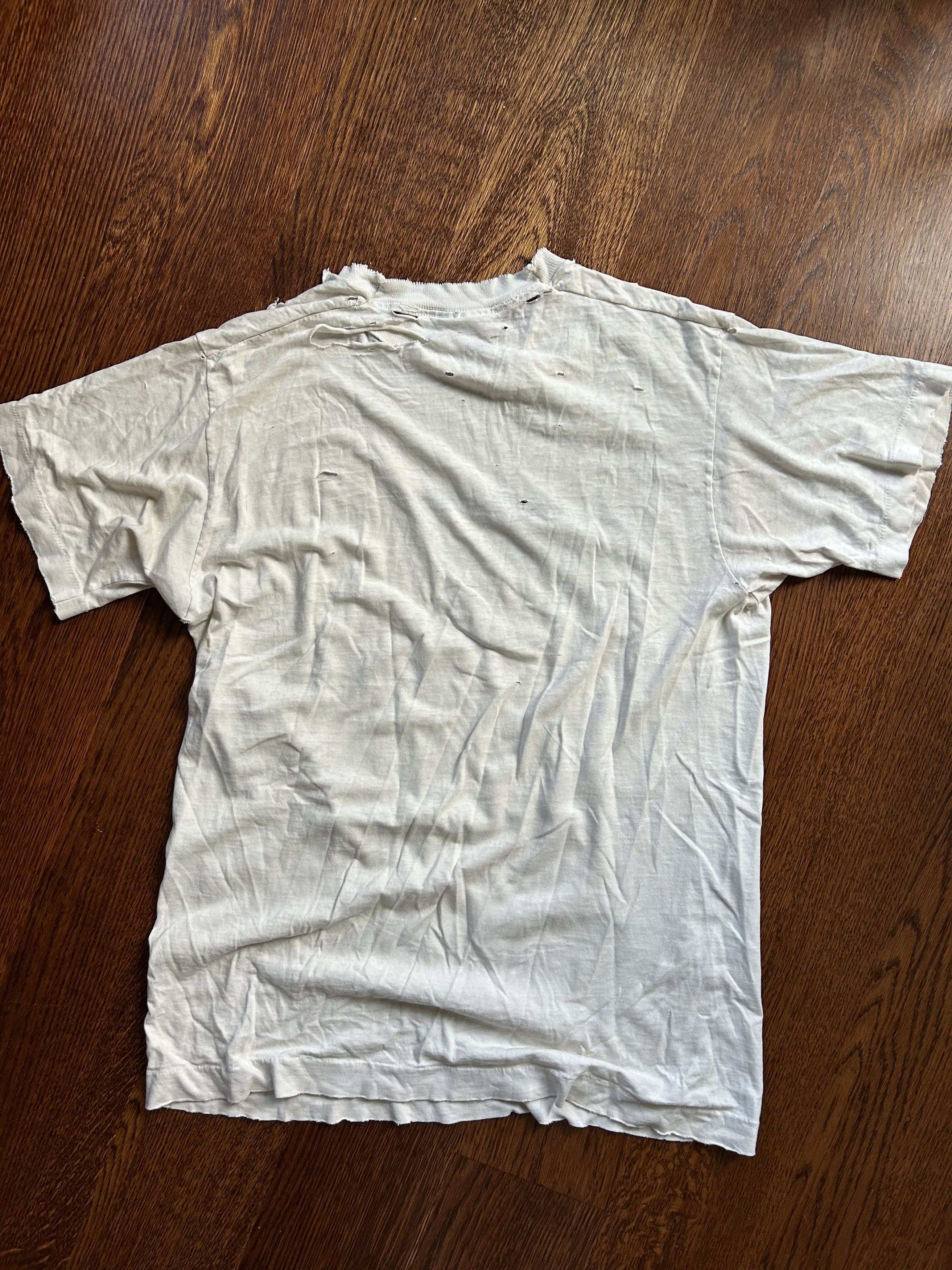 Other 1990S THRASHED UNDER PRESSURE TEE - M × 1 Size US M / EU 48-50 / 2 - 2 Thumbnail