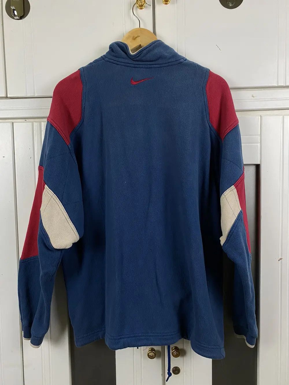 Nike × Vintage Vintage NiKE Jacket Full Zipper Size US L / EU 52-54 / 3 - 2 Thumbnail