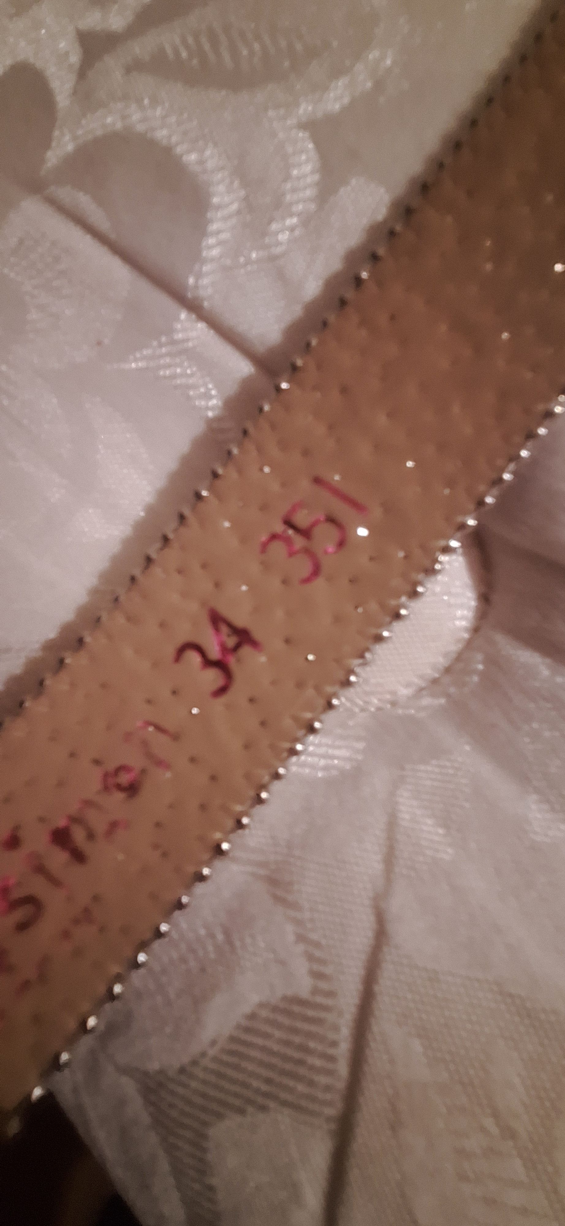 B.B. Simon B.B Simon Orange fur Cross belt Size 32 - 5 Thumbnail