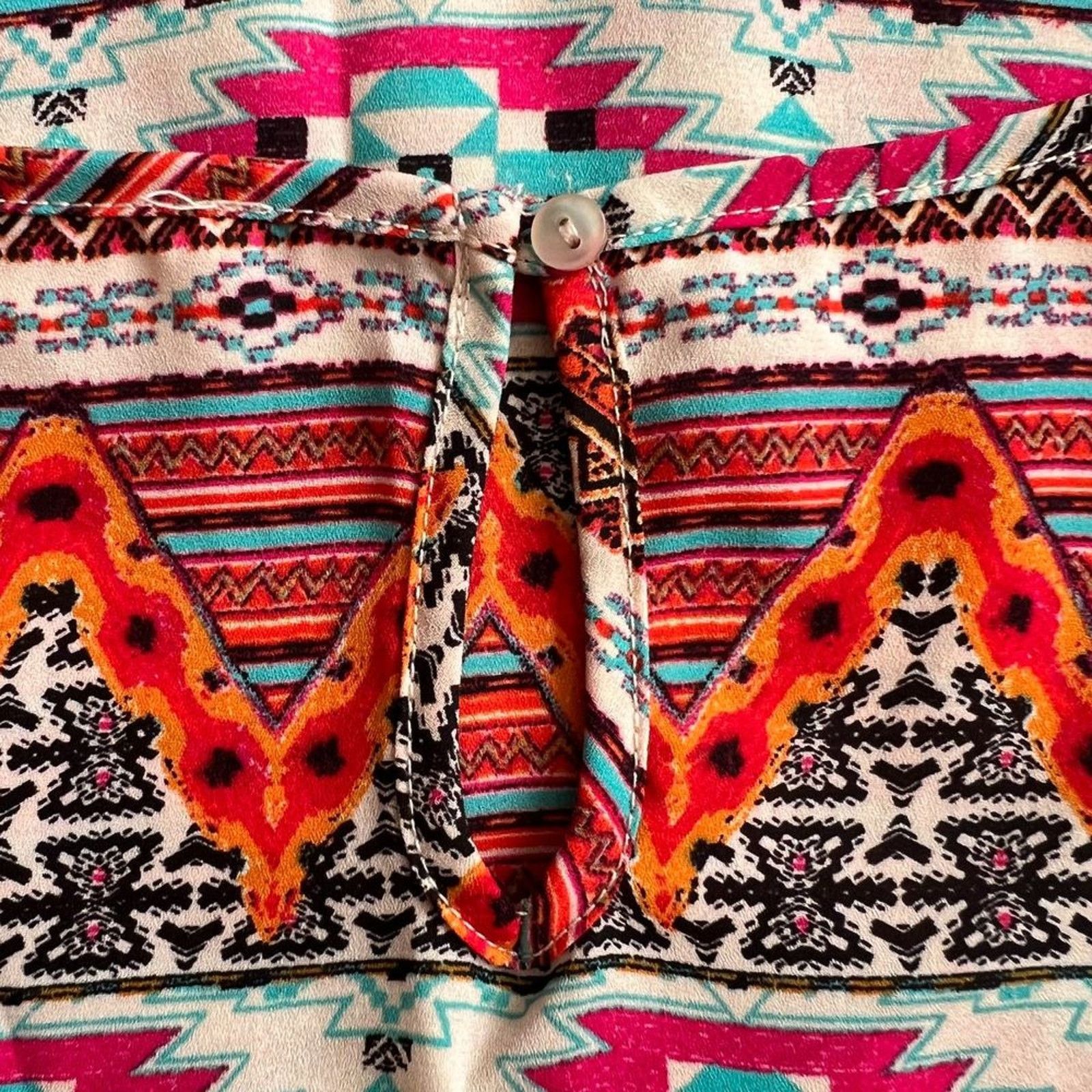 Other pink Rose Multicolor Printed Boat Neck Short Sleeve Top, M Size M / US 6-8 / IT 42-44 - 5 Thumbnail