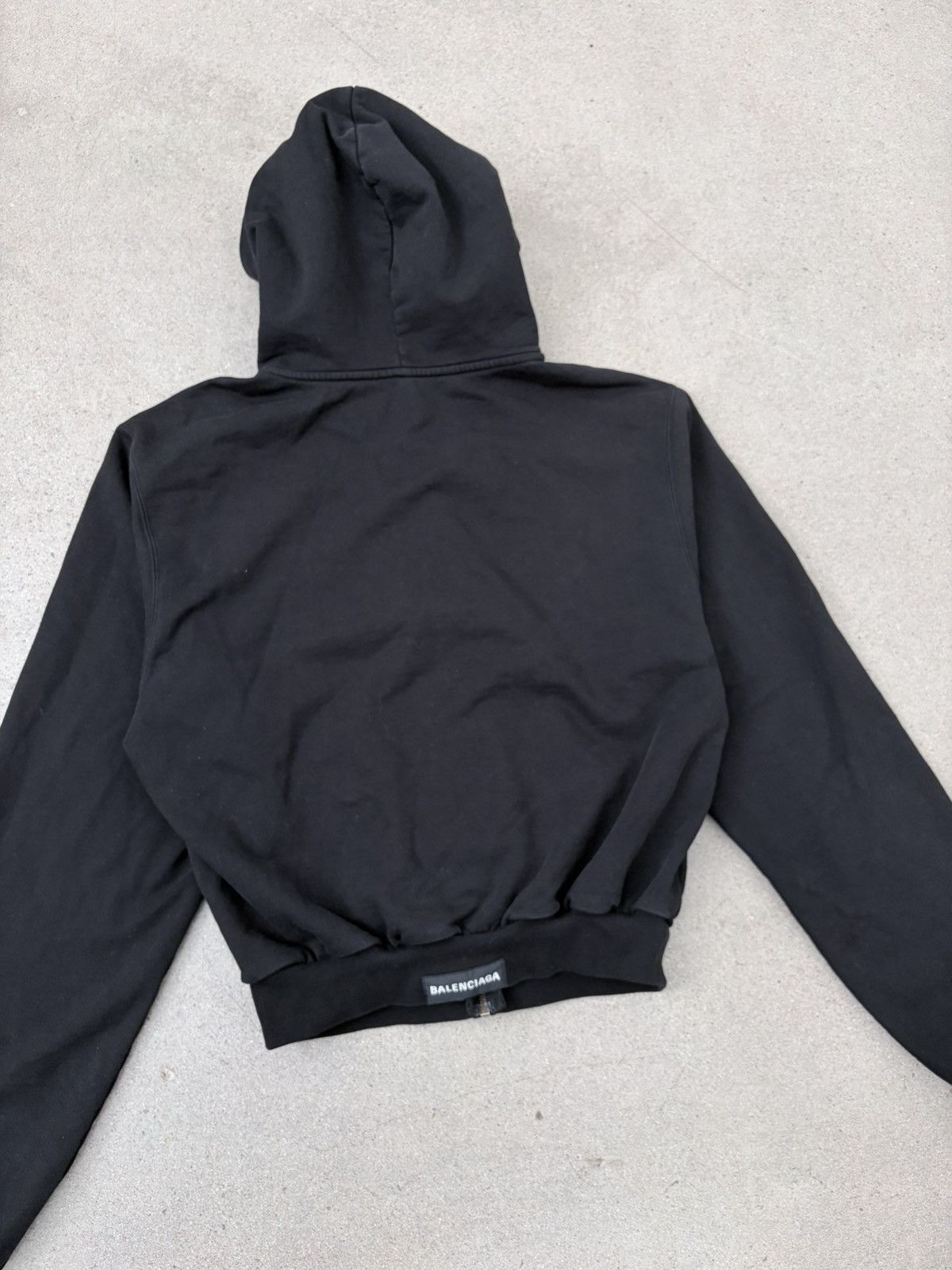 Balenciaga back tab cropped zip up Size US S / EU 44-46 / 1 - 9 Thumbnail