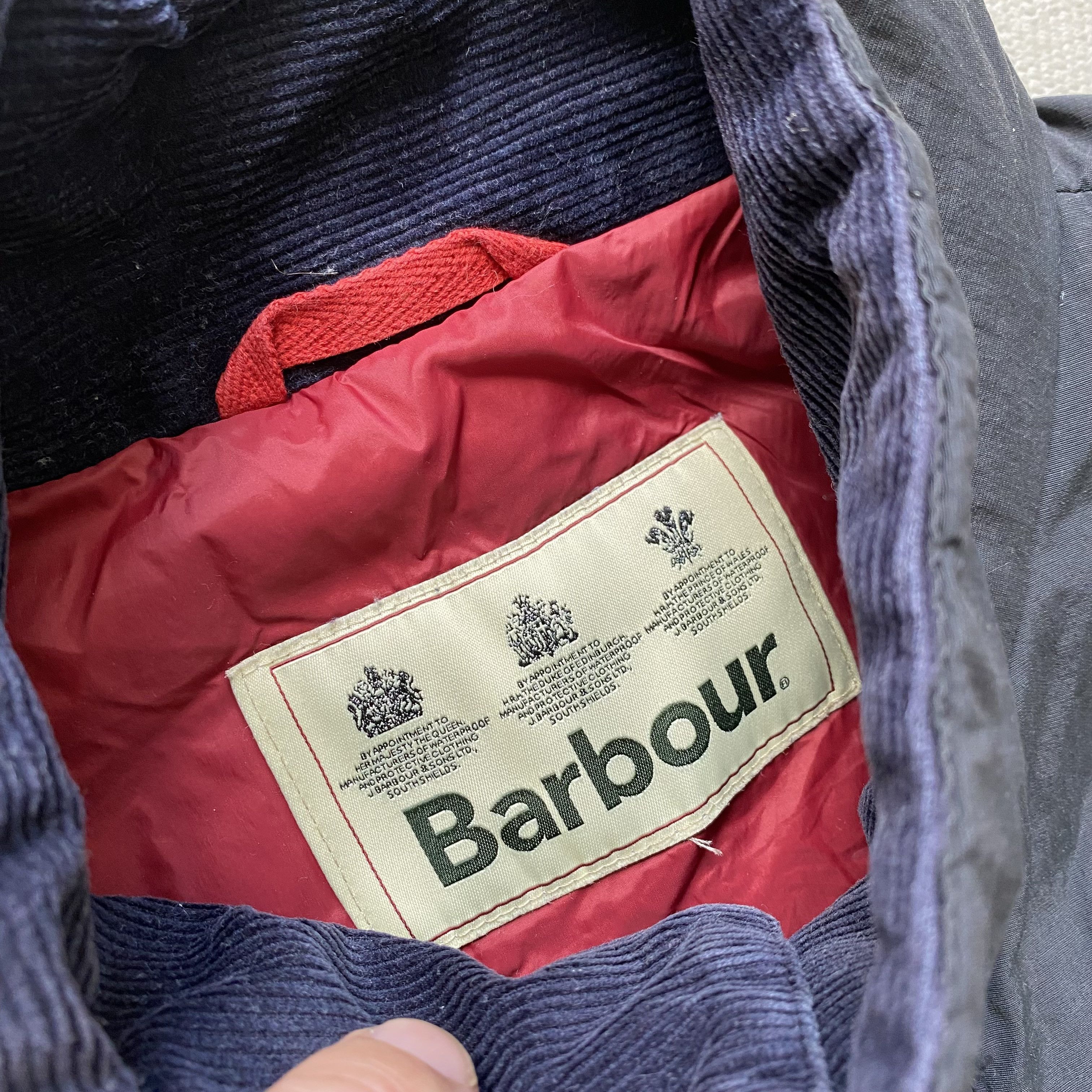 Barbour 🦆 Vintage Faded Barbour vest quilted jacket Size US XL / EU 56 / 4 - 5 Thumbnail