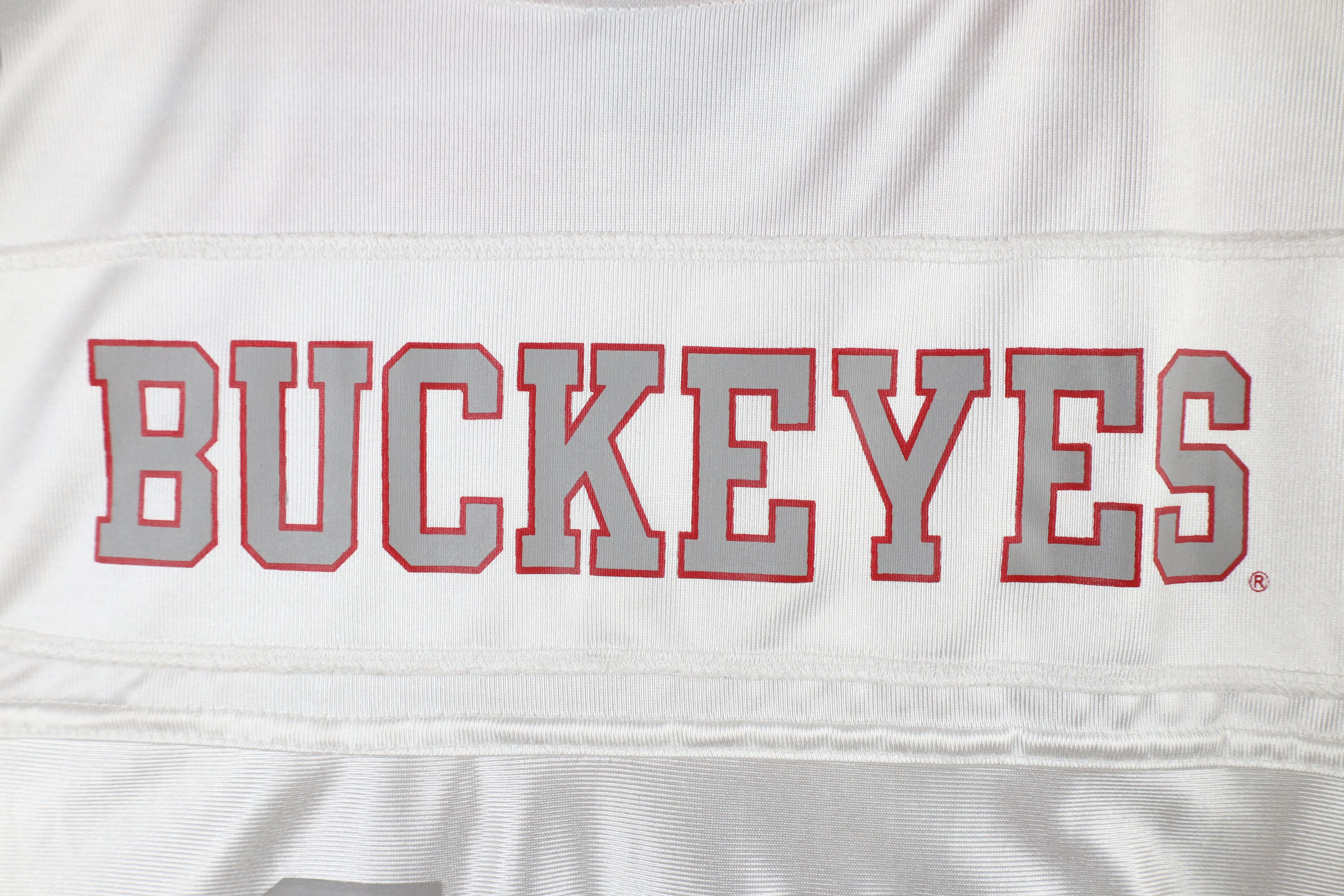 Vintage Vintage Ohio State University Football Jersey White #12 Size US XL / EU 56 / 4 - 10 Thumbnail