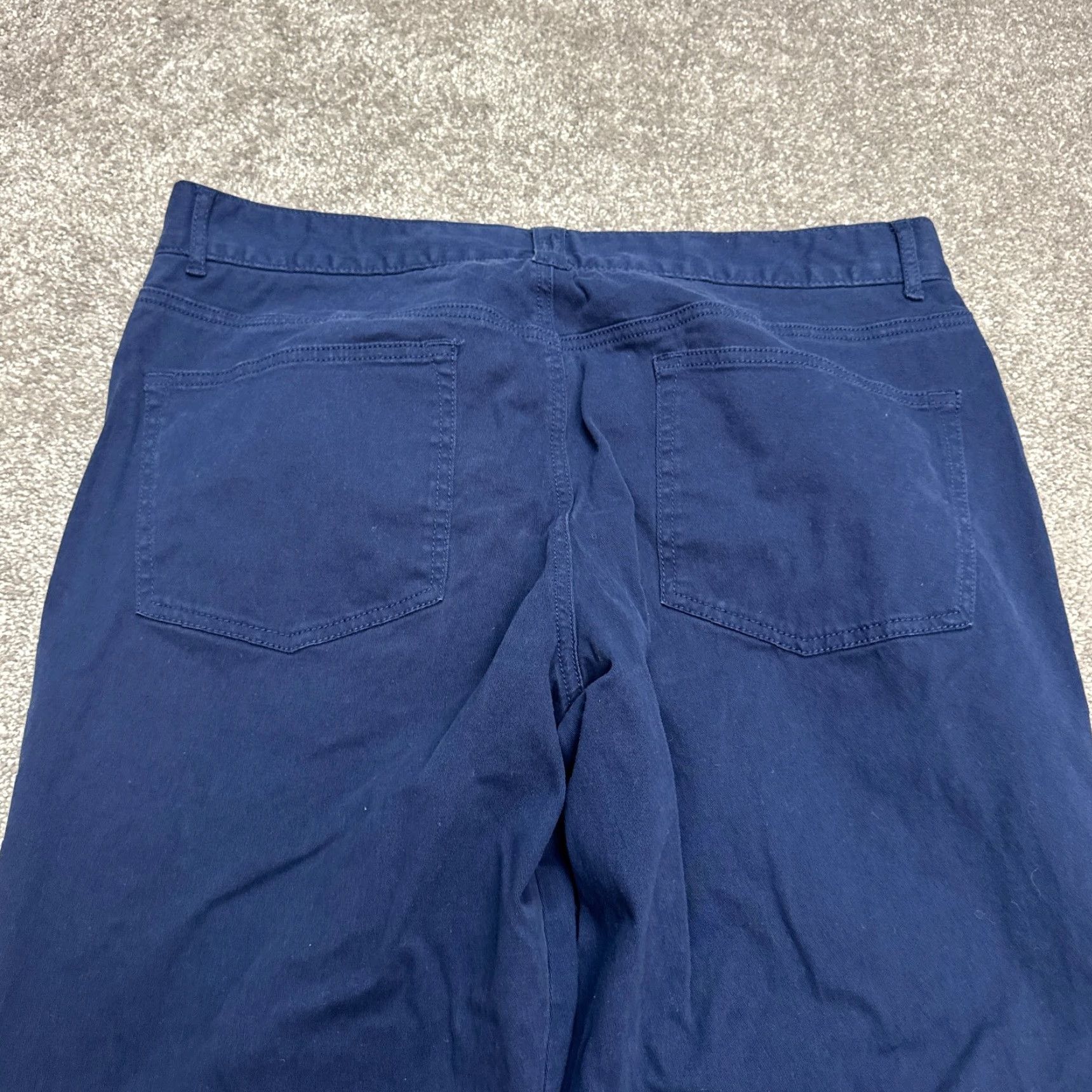 johnnie-O johnnie-O Chino Pants Mens 36x34 Blue Straight Pants Cotton Size US 36 / EU 52 - 4 Thumbnail