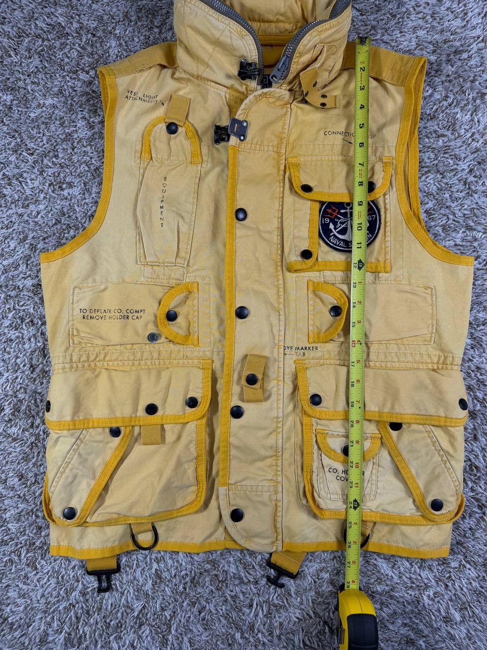 Polo Ralph Lauren Vintage Polo Ralph Lauren Naval Station Utility Vest Size US M / EU 48-50 / 2 - 15 Thumbnail