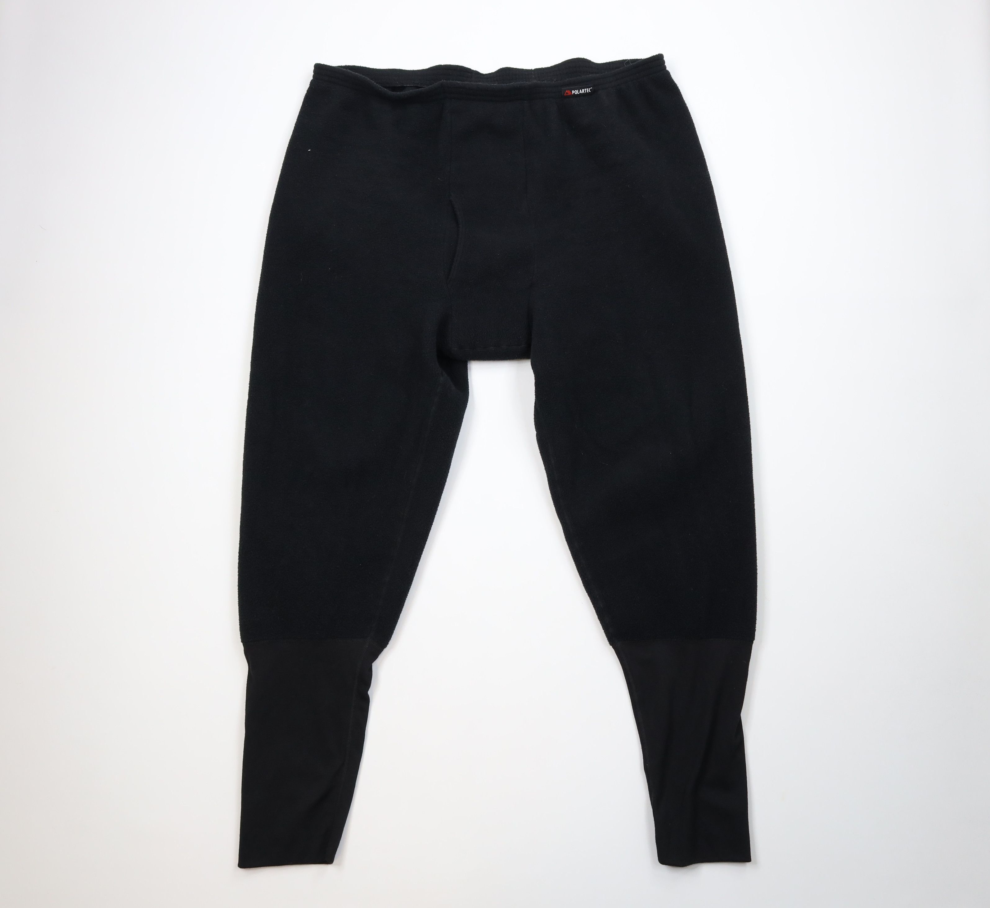 Cabelas Vintage 90s Cabelas Base Layer Joggers Pants Black USA Size US 42 / EU 58 - 1 Thumbnail