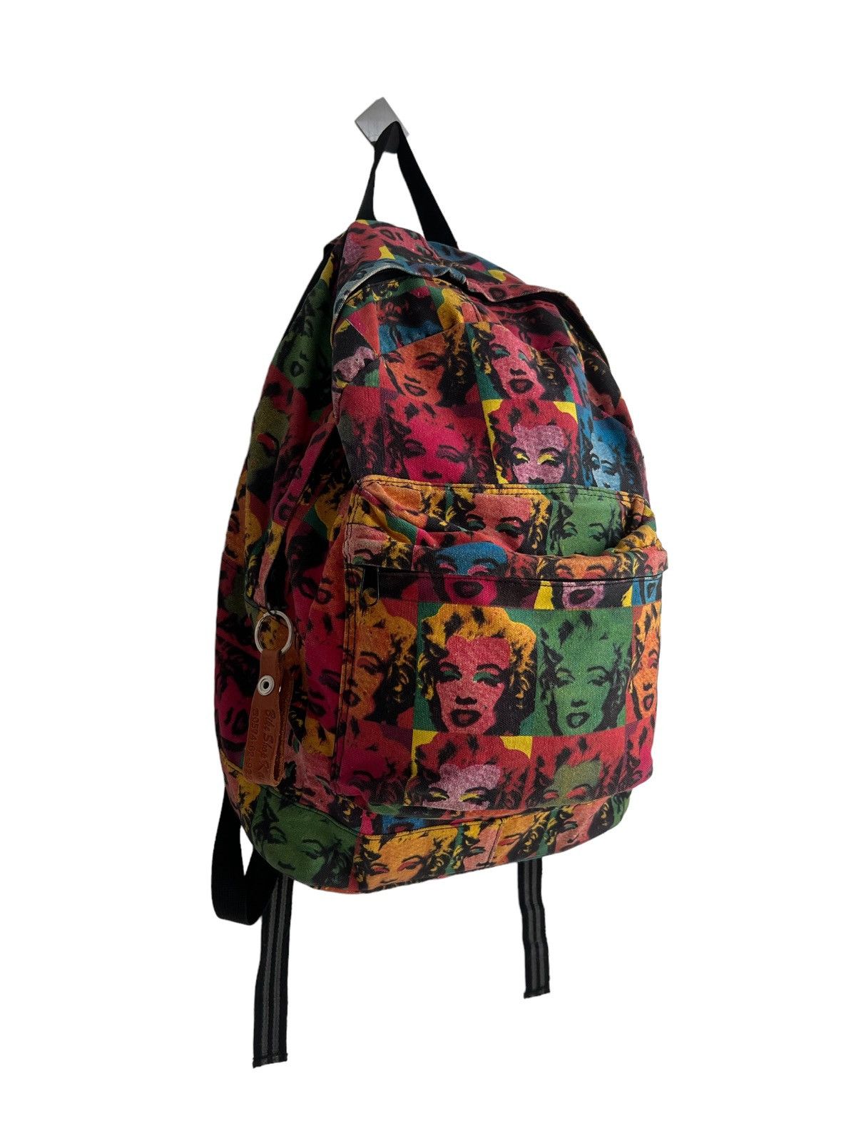 Art Comes First Marilyn Monroe Pop Art Multicolor Andy Warhol Style Backpack Size ONE SIZE - 4 Thumbnail