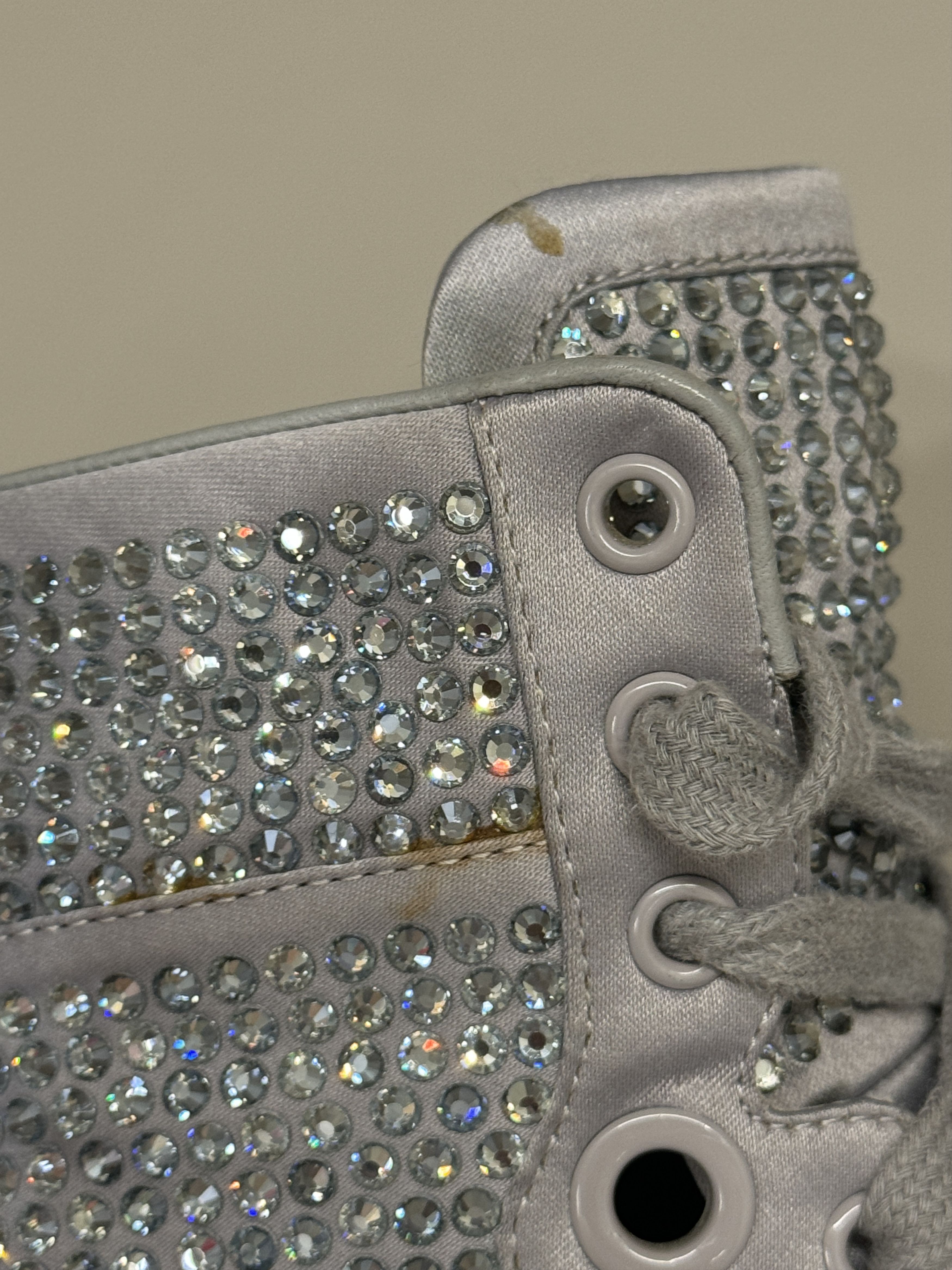 Gucci Gucci crystal studded high-top sneakers Size US 7.5 / IT 37.5 - 7 Thumbnail
