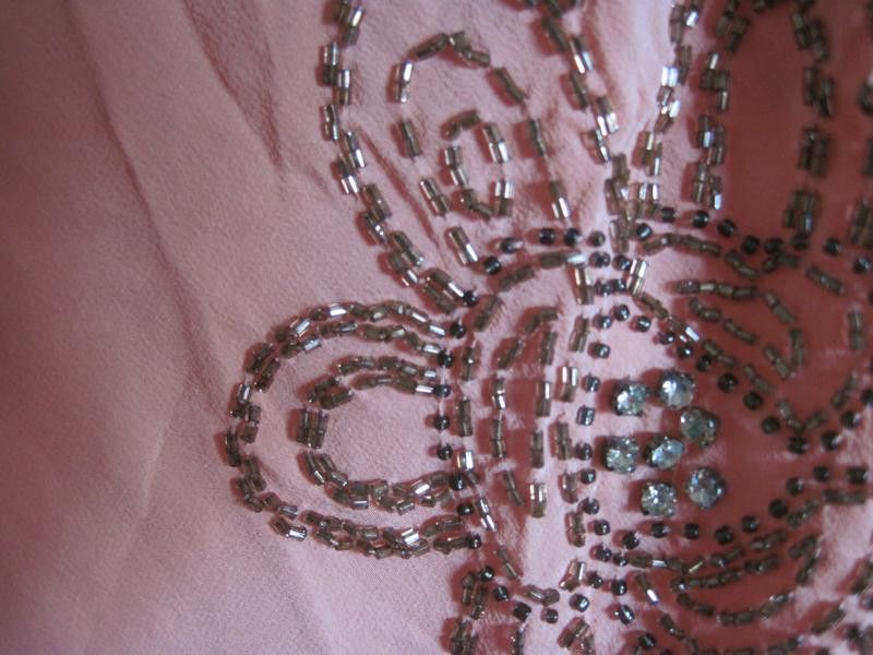 SikSilk Archival Pink Silk camisole beaded sz S brand Oasis Size S / US 4 / IT 40 - 2 Thumbnail