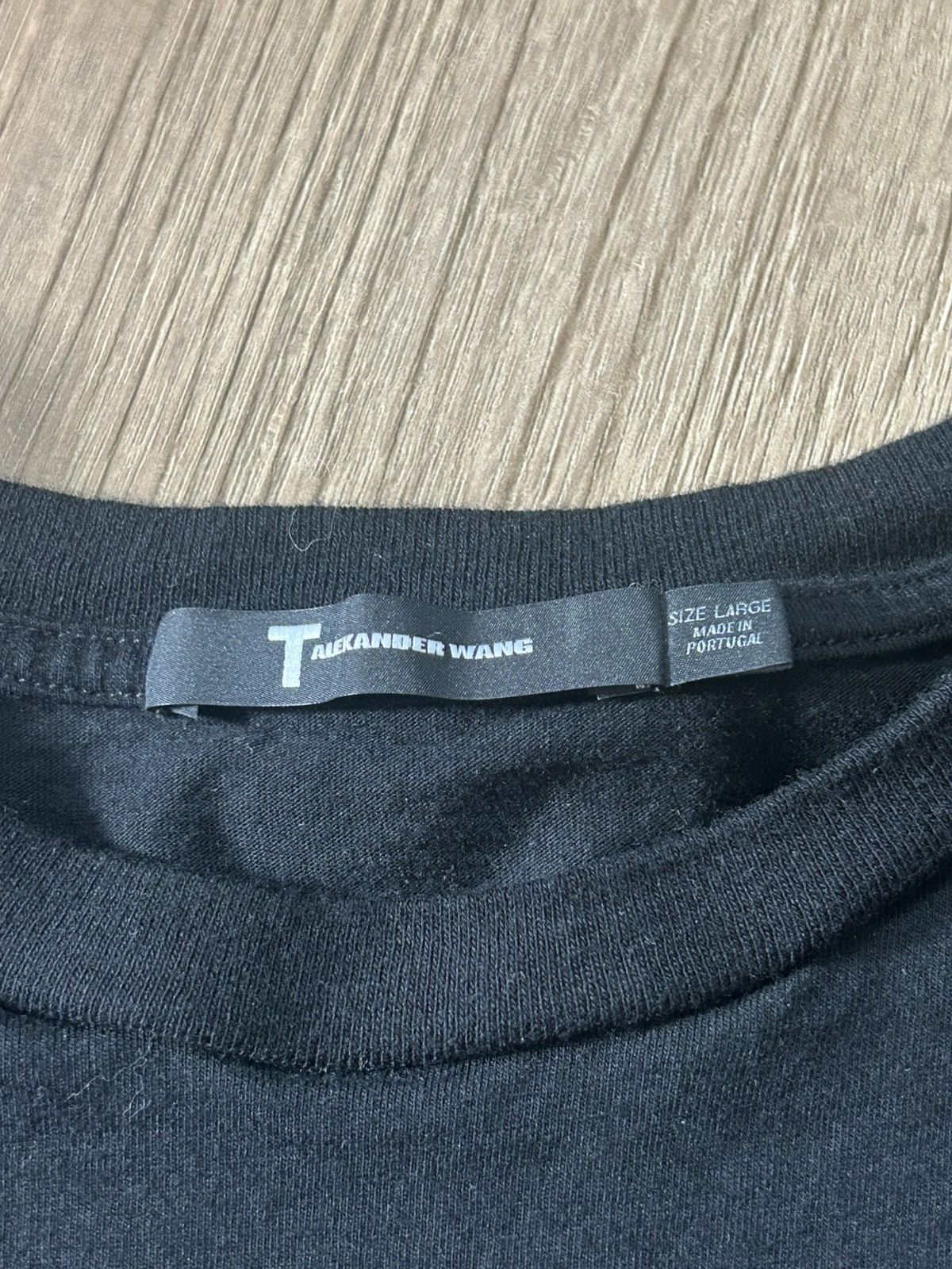 T by Alexander Wang T by Alexander Wang Black Pocket Tee Size US L / EU 52-54 / 3 - 3 Thumbnail