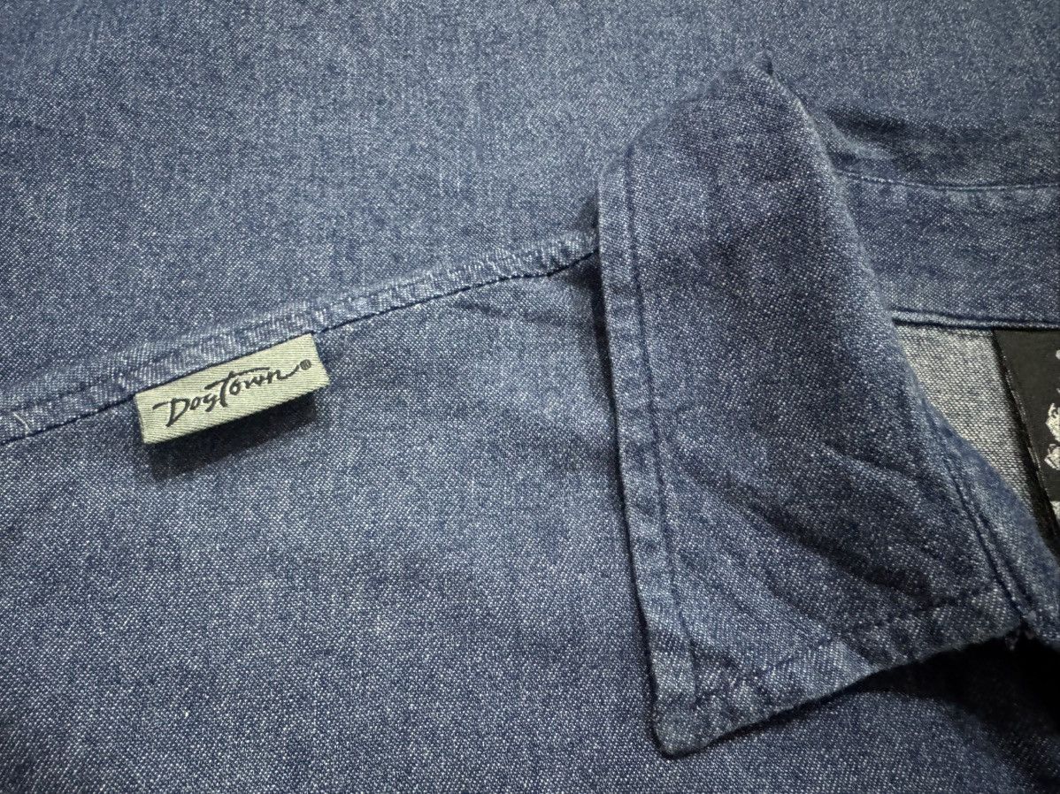 Dogtown × Japanese Brand Dogtown Black Dragon Denim Shirt Size US XL / EU 56 / 4 - 7 Thumbnail
