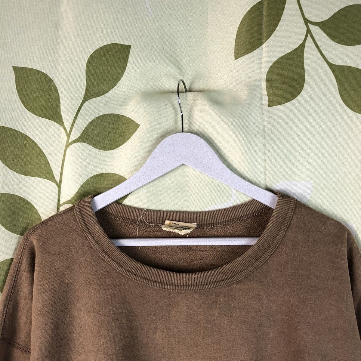 Japanese Brand × Vintage Silver Moon vintage Dark Brown Sweathshirt #7438 Size US XL / EU 56 / 4 - 4 Thumbnail