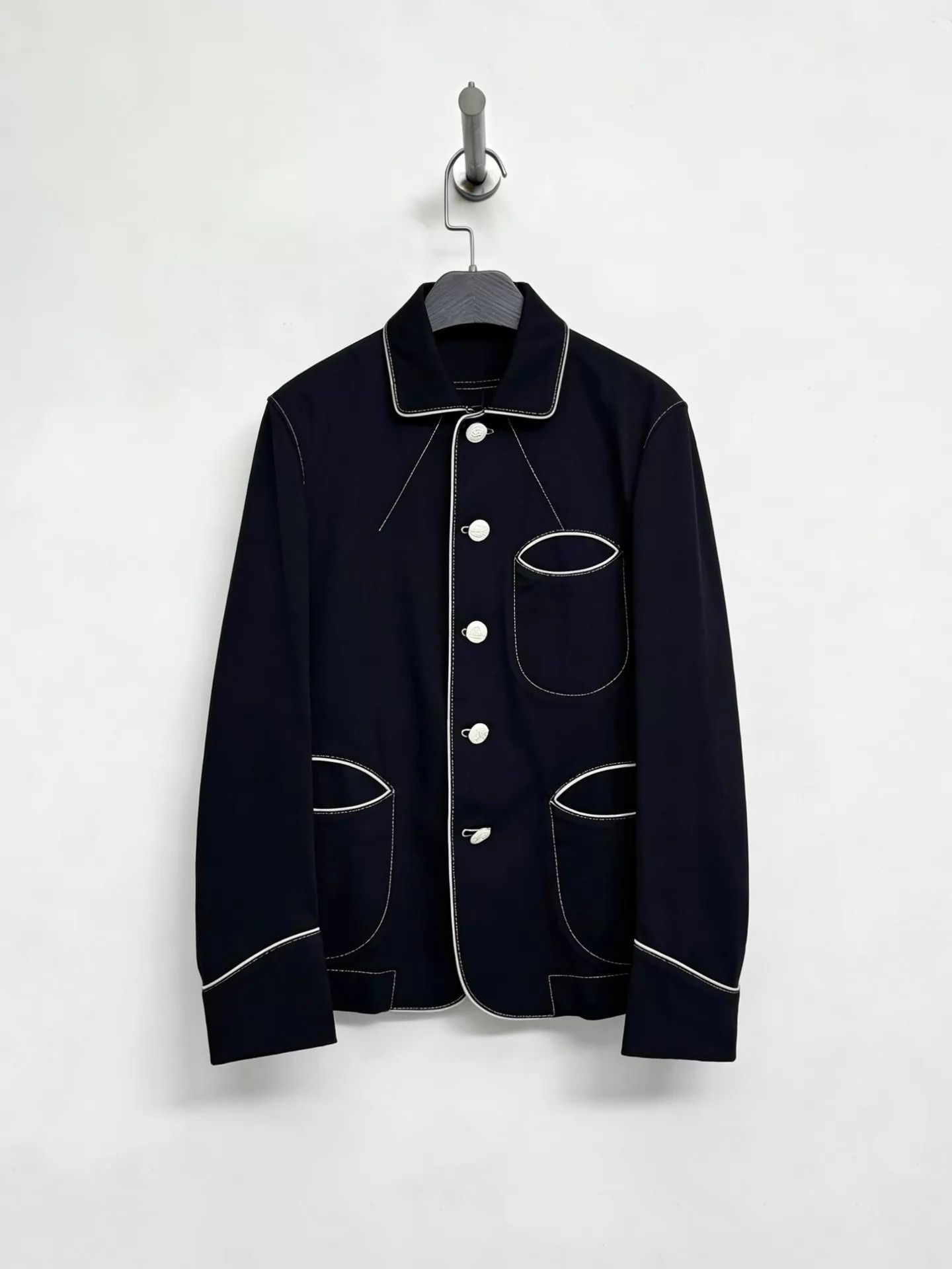 Vivienne Westwood Vivienne Westwood 2009SS Contrast Stitch Black Jacket Size US S / EU 44-46 / 1 - 1 Thumbnail
