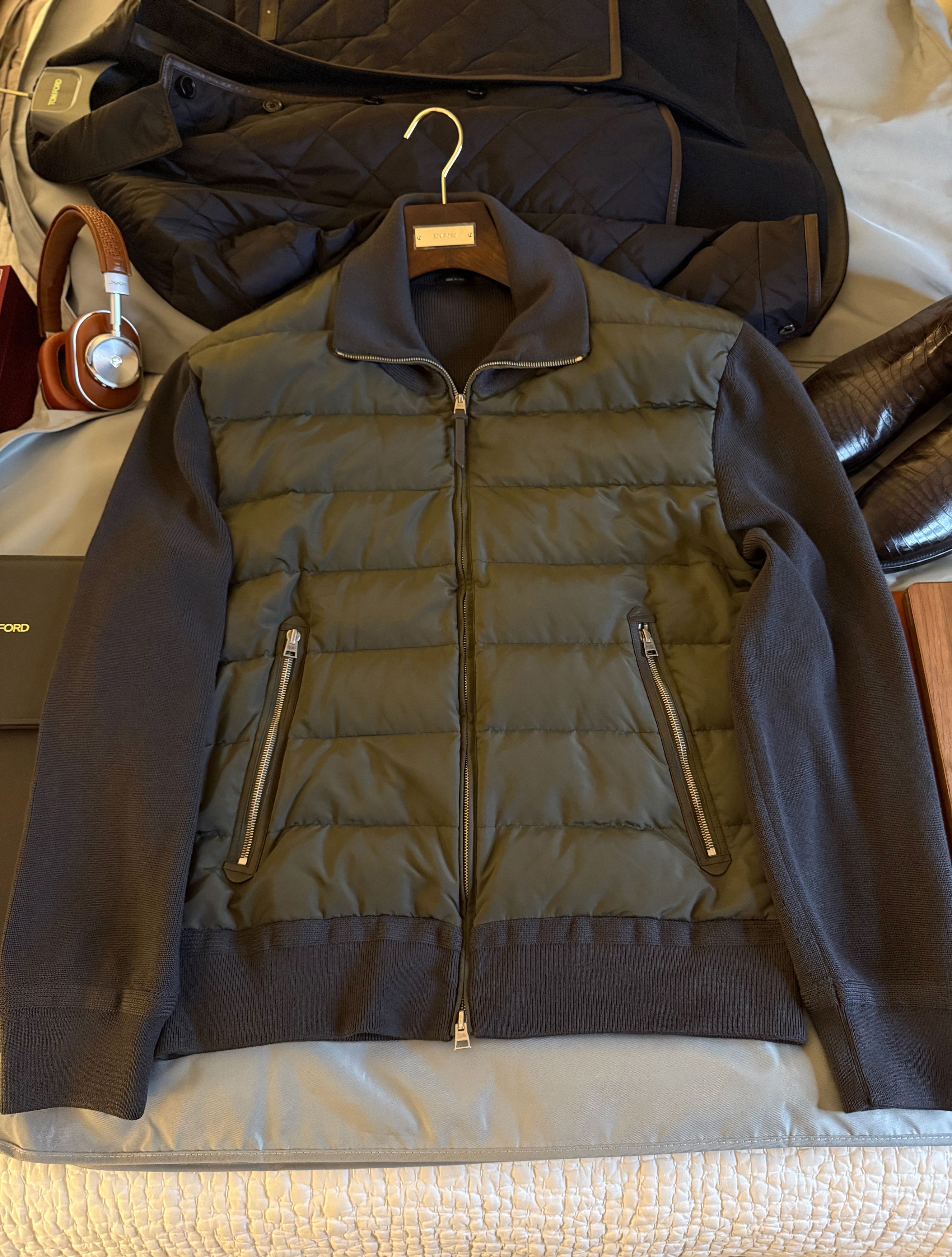 Tom Ford Fits smaller, Rare Coveted James Bond Spectre Jacket, Green Size US XXL / EU 58 / 5 - 16 Thumbnail