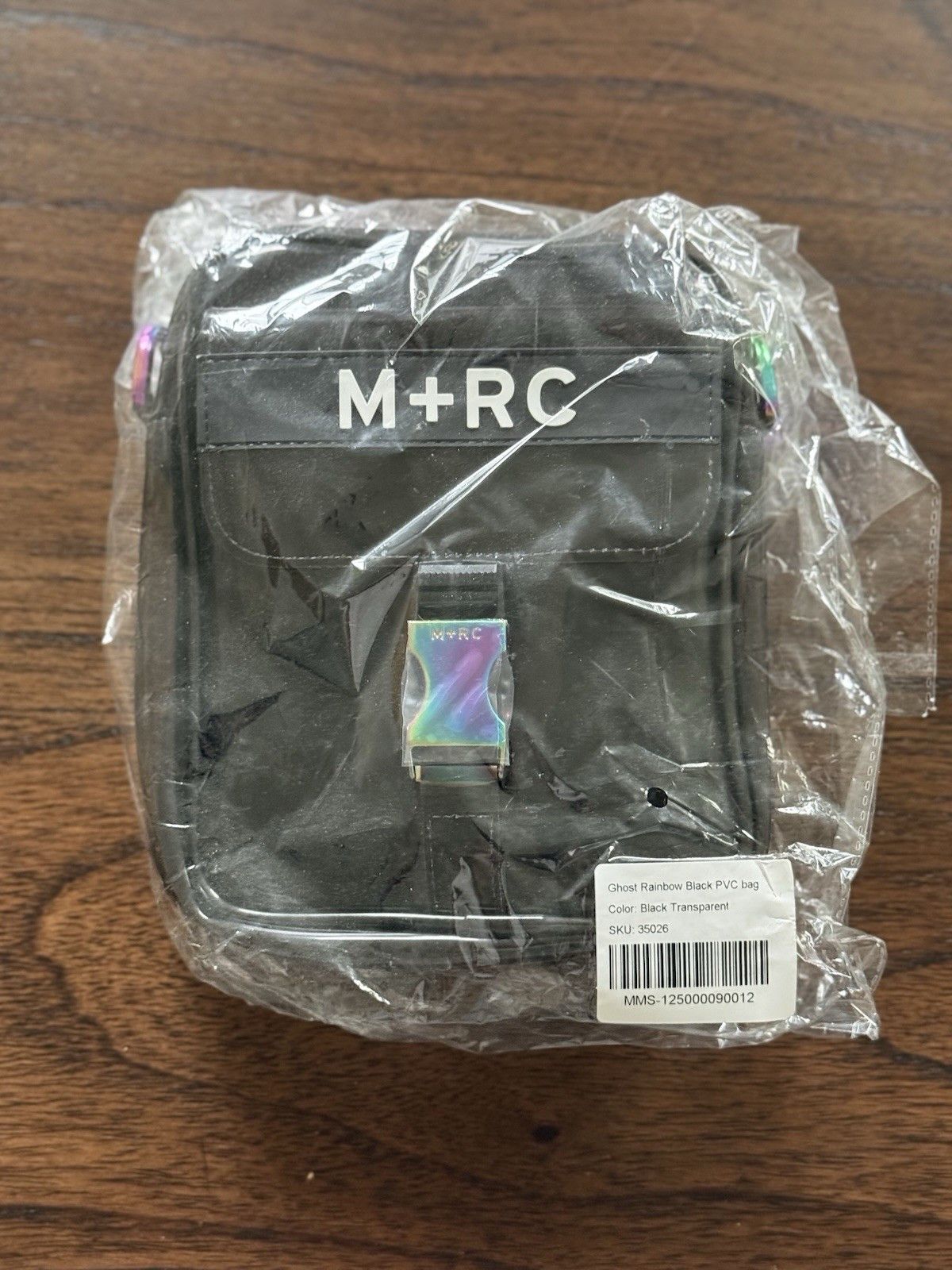 M+Rc Noir M+RC Noir Ghost Rainbow PVC Bag Black Transparent Bag Size ONE SIZE - 1 Preview