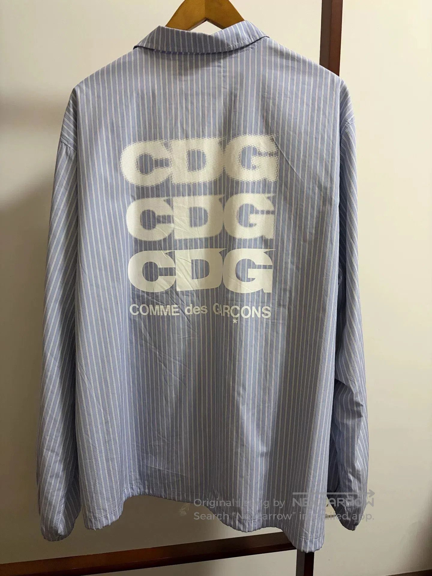 Comme des Garcons CDG Striped Long Sleeve Shirt. Size US XL / EU 56 / 4 - 3 Thumbnail